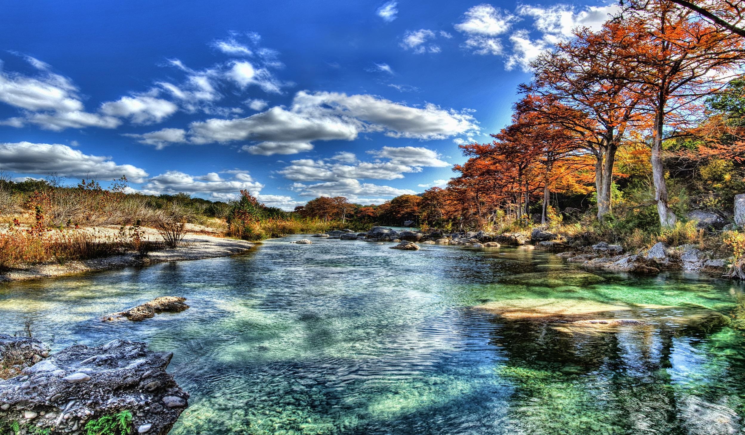 Frio River, Texas Wallpaper, 2500x1460 HD Desktop