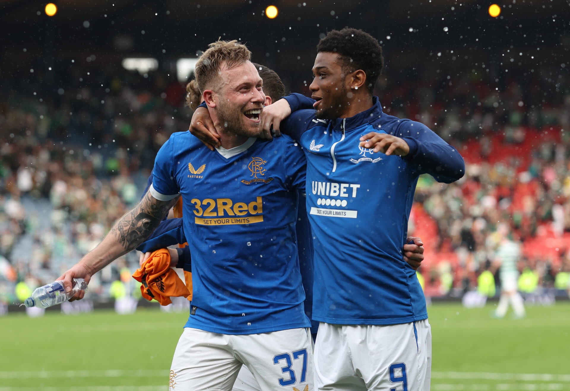 Scott Arfield and Amad Diallo, Rangers F.C. Wallpaper, 1920x1320 HD Desktop
