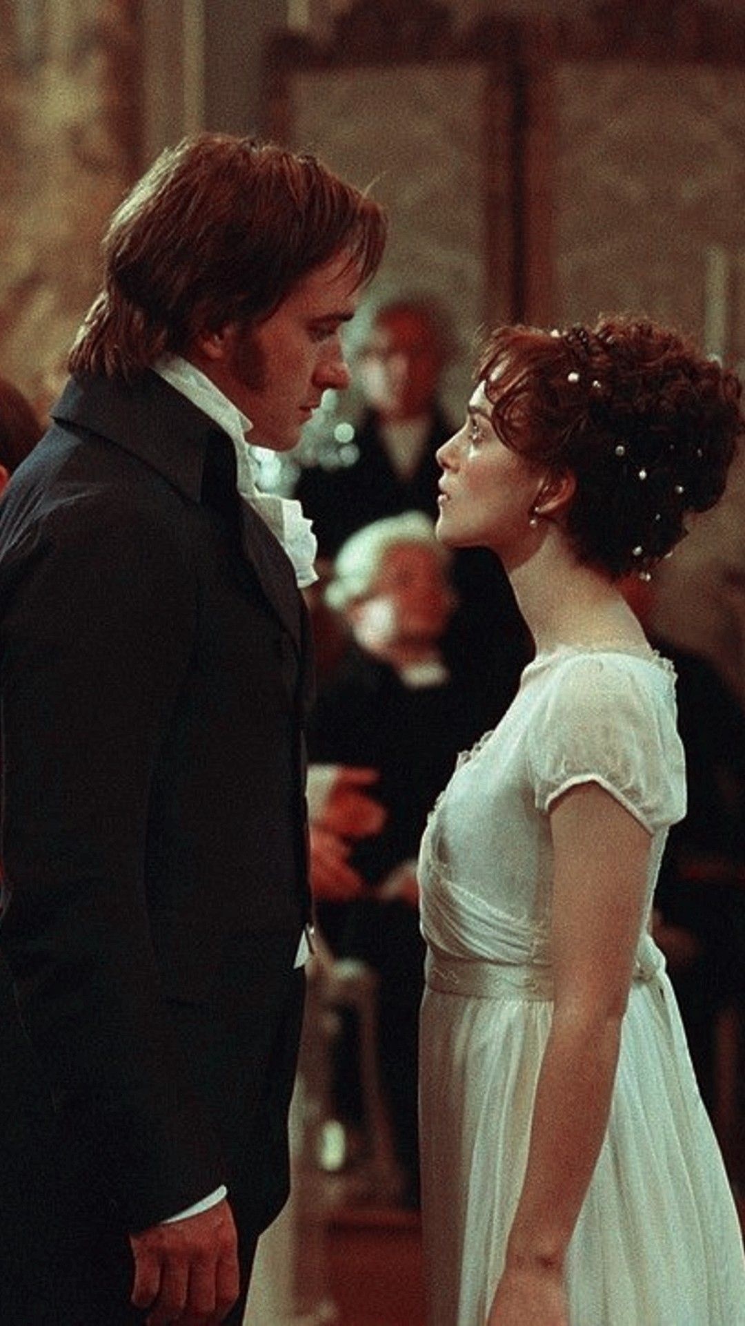 Pride and Prejudice, Elizabeth and Darcy's love story, 2005 movie adaptation, Prejudice and romance, 1080x1920 Full HD Phone