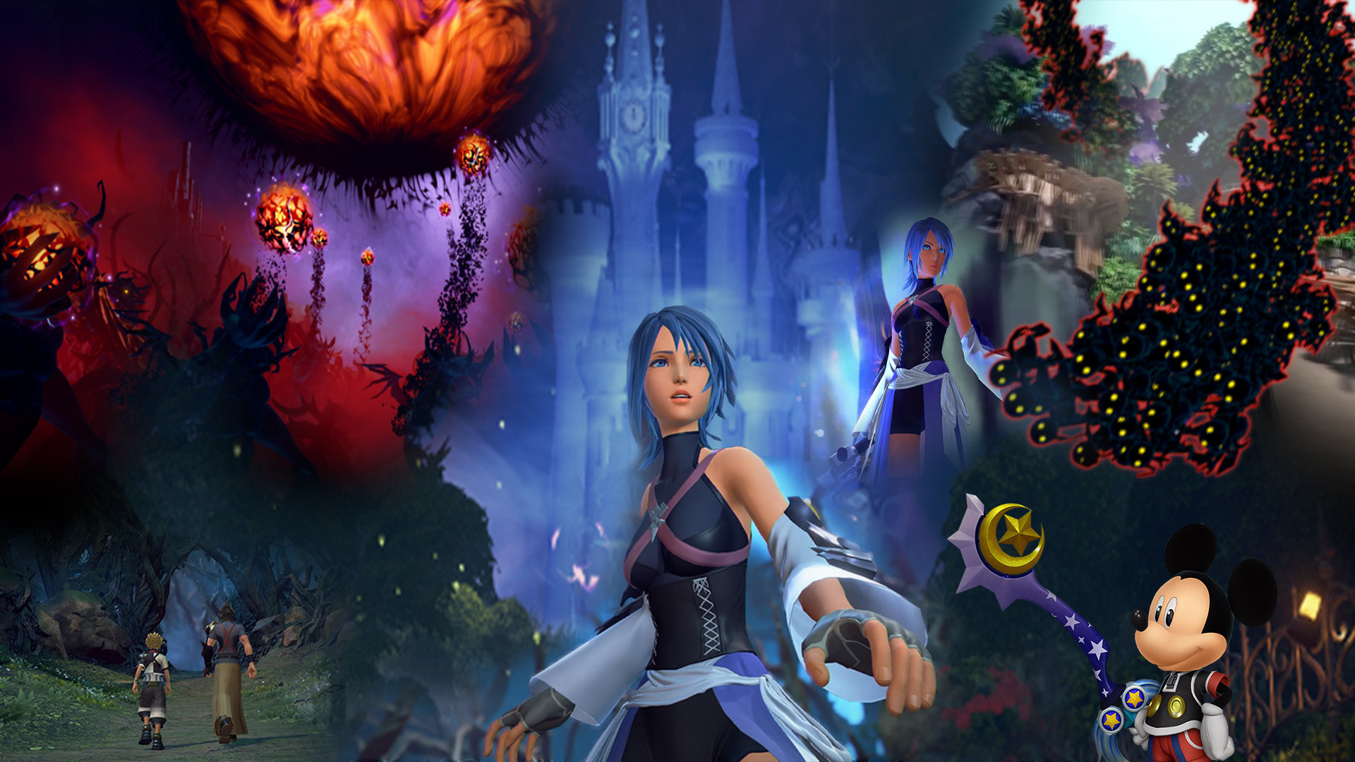 Kingdom Hearts Birth by Sleep, Wallpapers, Background pictures, Gaming, 1920x1080 Full HD Desktop