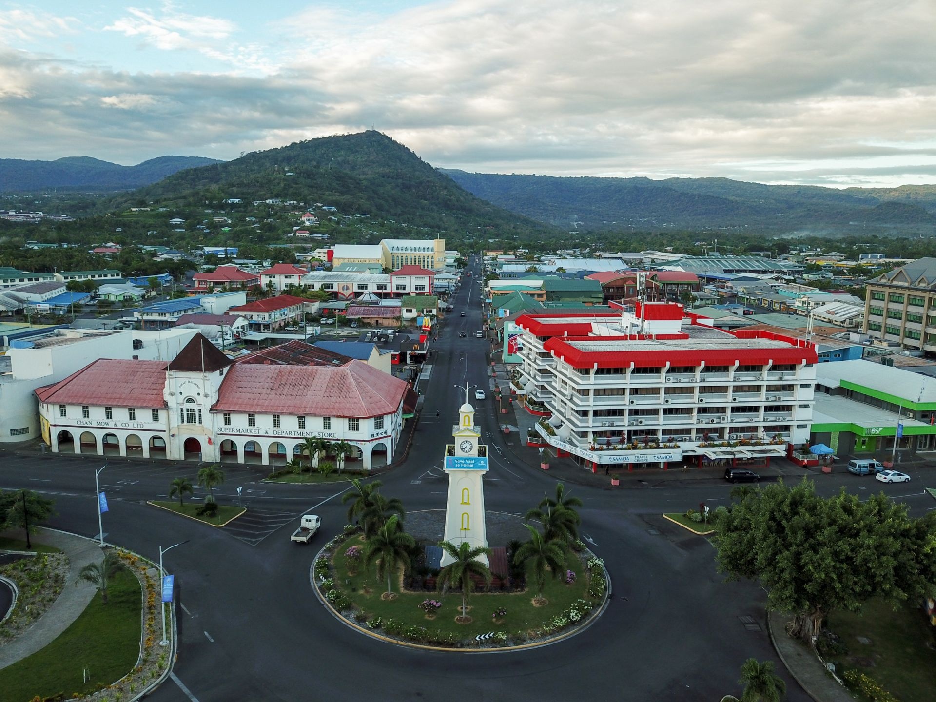 Apia, Samoa, Belt and Road countries, 1920x1440 HD Desktop