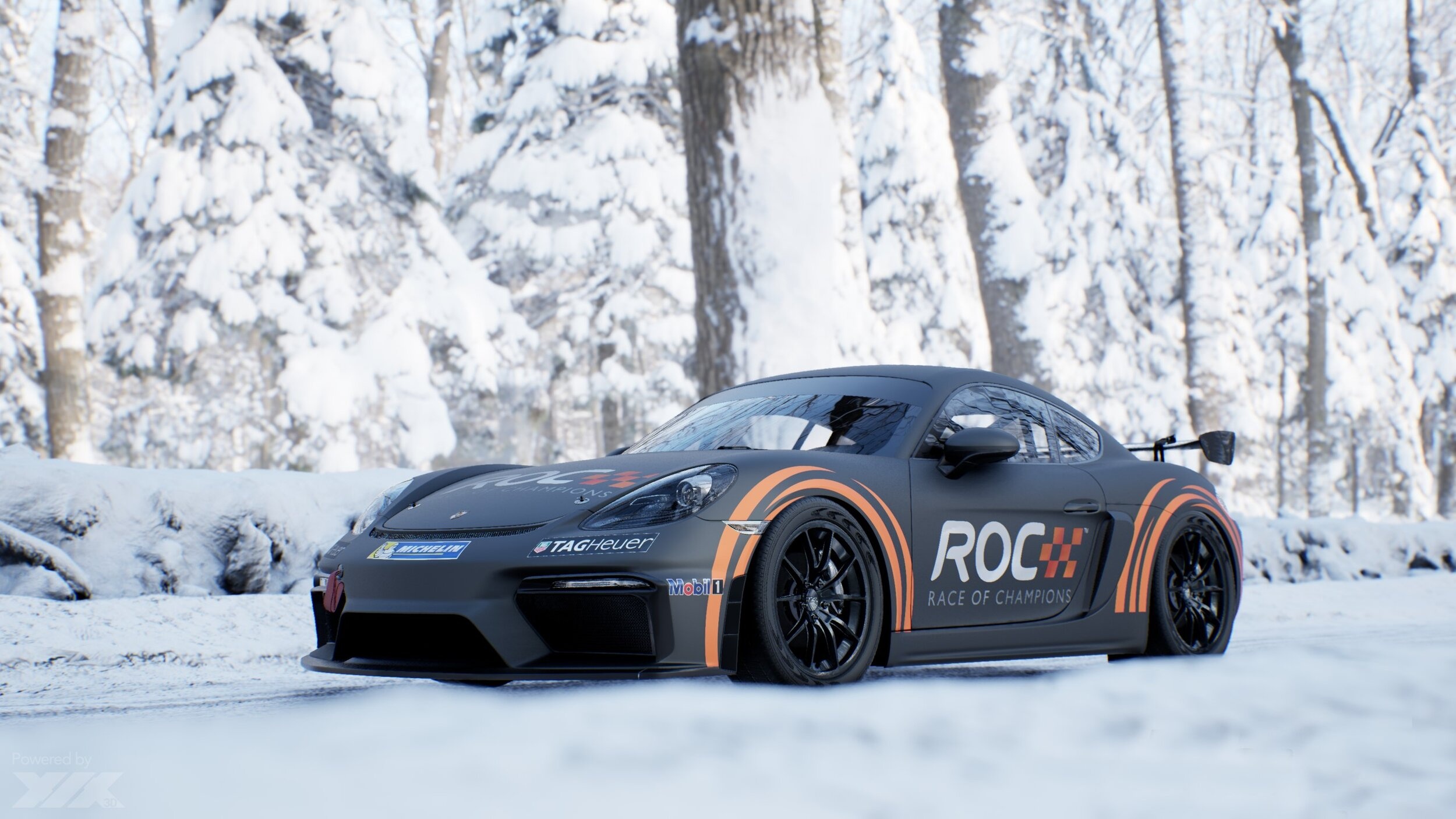 Porsche partnership with ROC, Motorsport collaboration, Racing excellence, Prestigious event, 2500x1410 HD Desktop