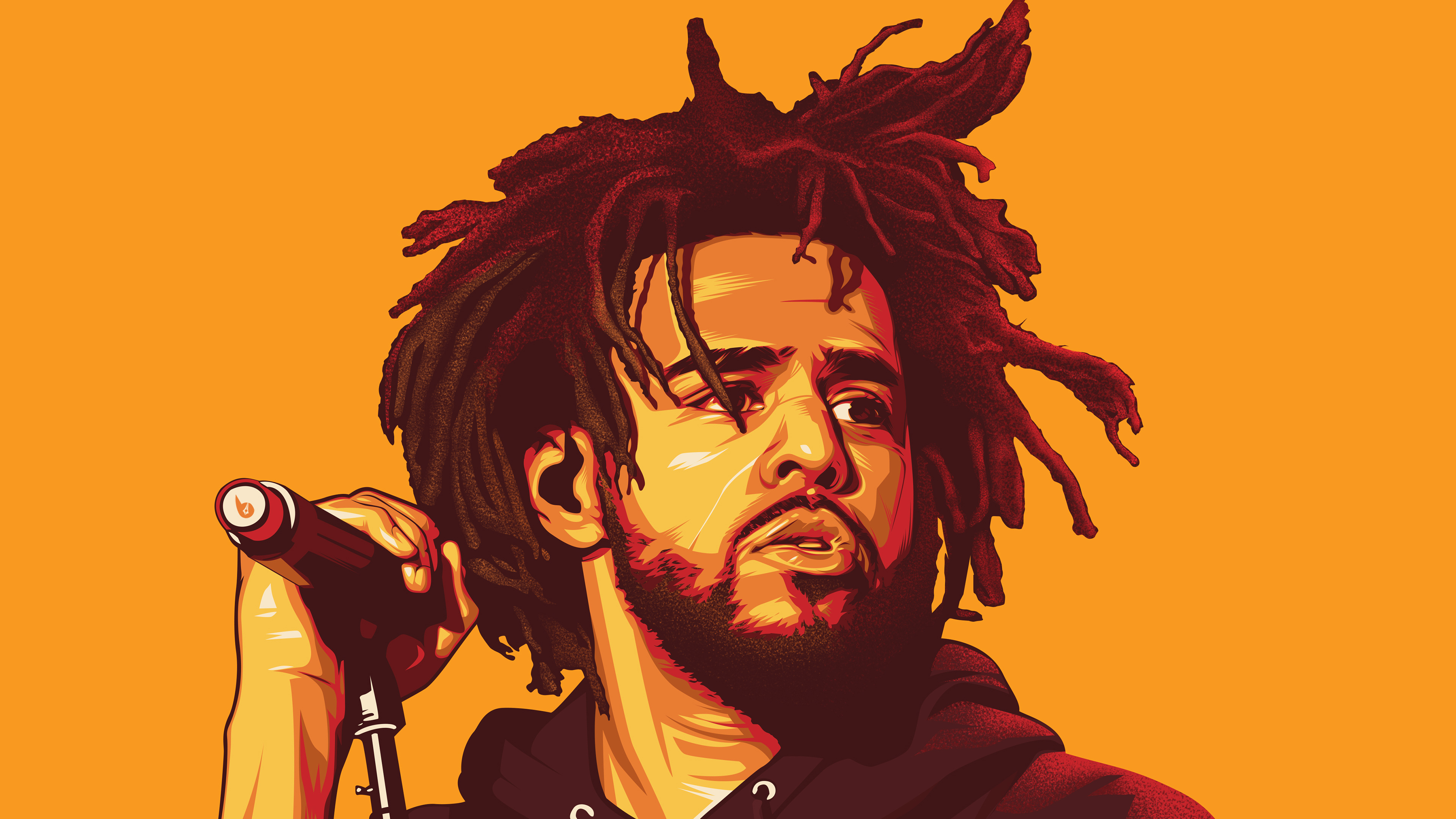 J. Cole, Music wallpapers, High quality images, 3840x2160 4K Desktop