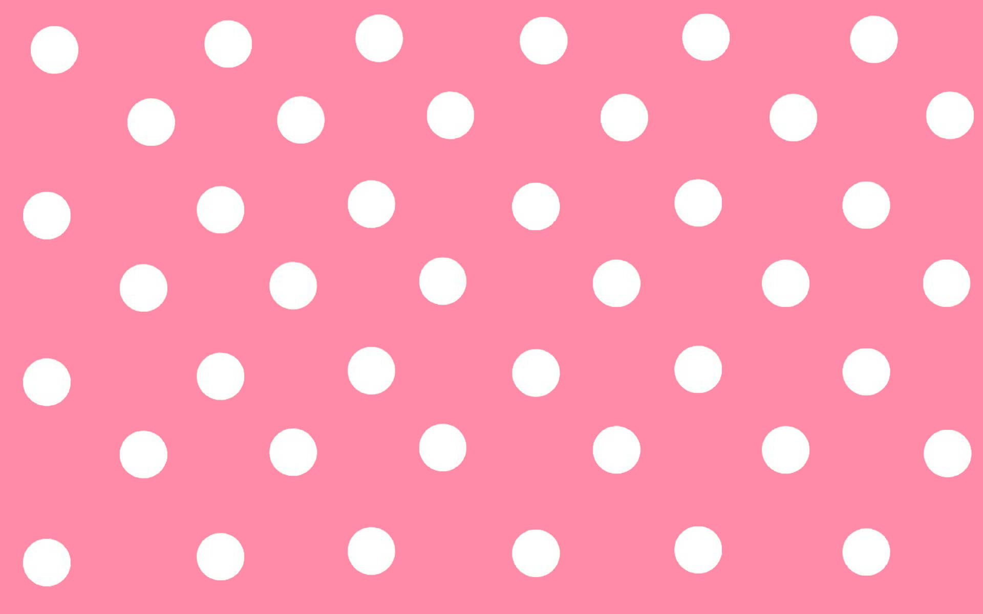 Polka dots, Cute Pink Wallpaper, 1920x1200 HD Desktop