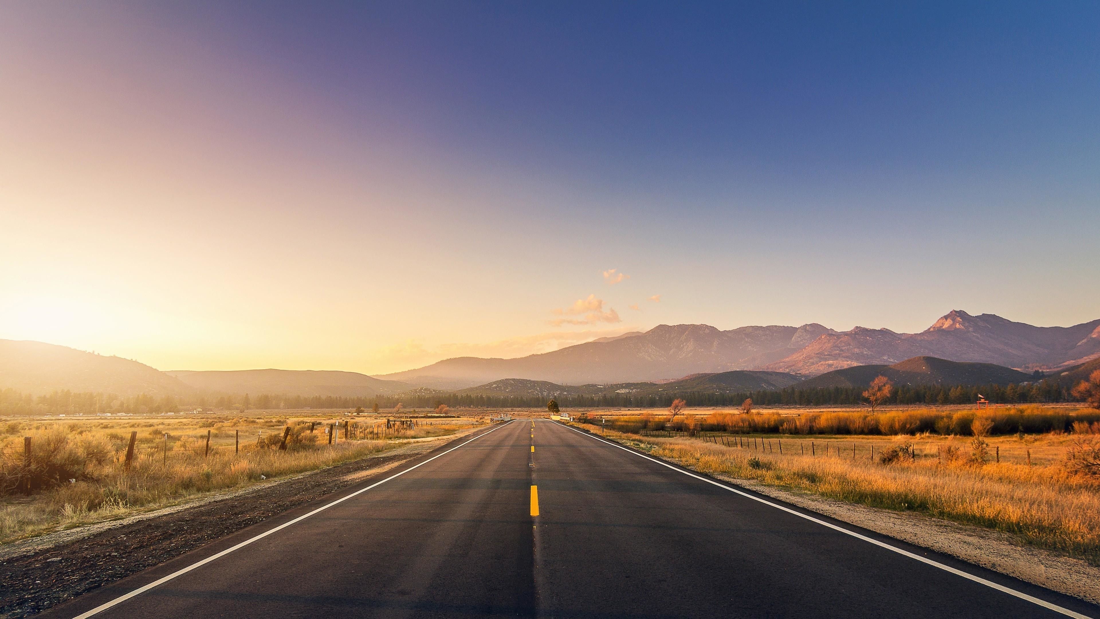 Road trip wallpapers, Top free backgrounds, Highway travels, Road trip, 3840x2160 4K Desktop