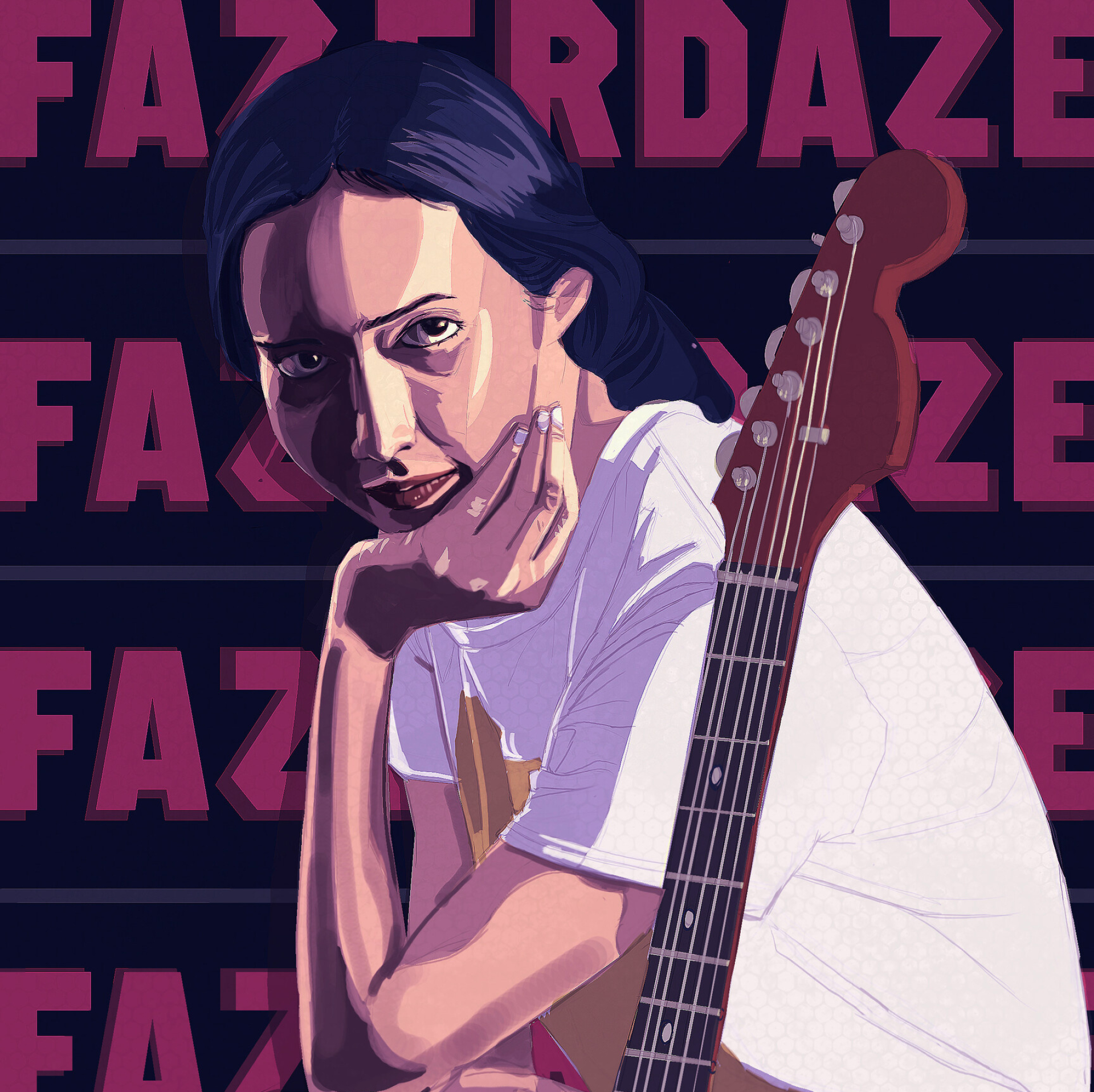 Fazerdaze, Artistic fan art, Creative expression, Captivating visuals, 1920x1920 HD Desktop