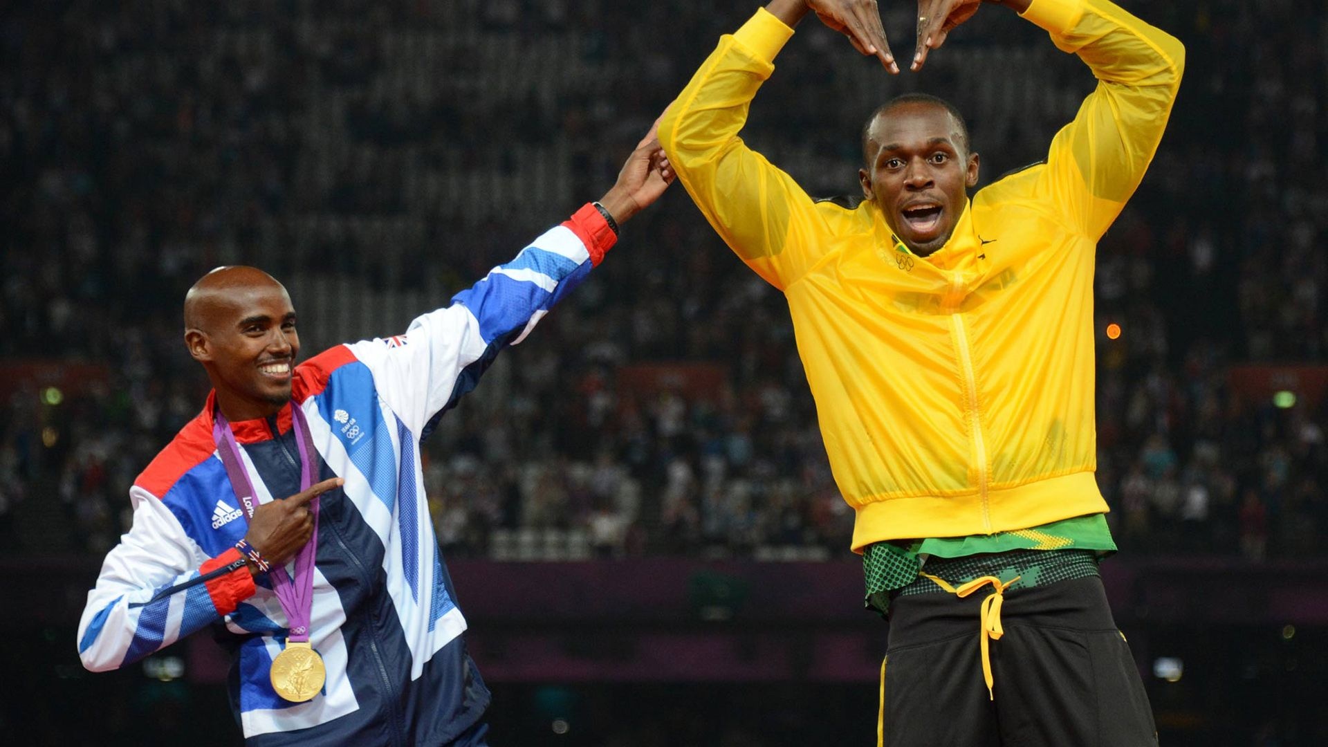 Mo Farah, Usain Bolt, Full HD images, Wallpapers, 1920x1080 Full HD Desktop