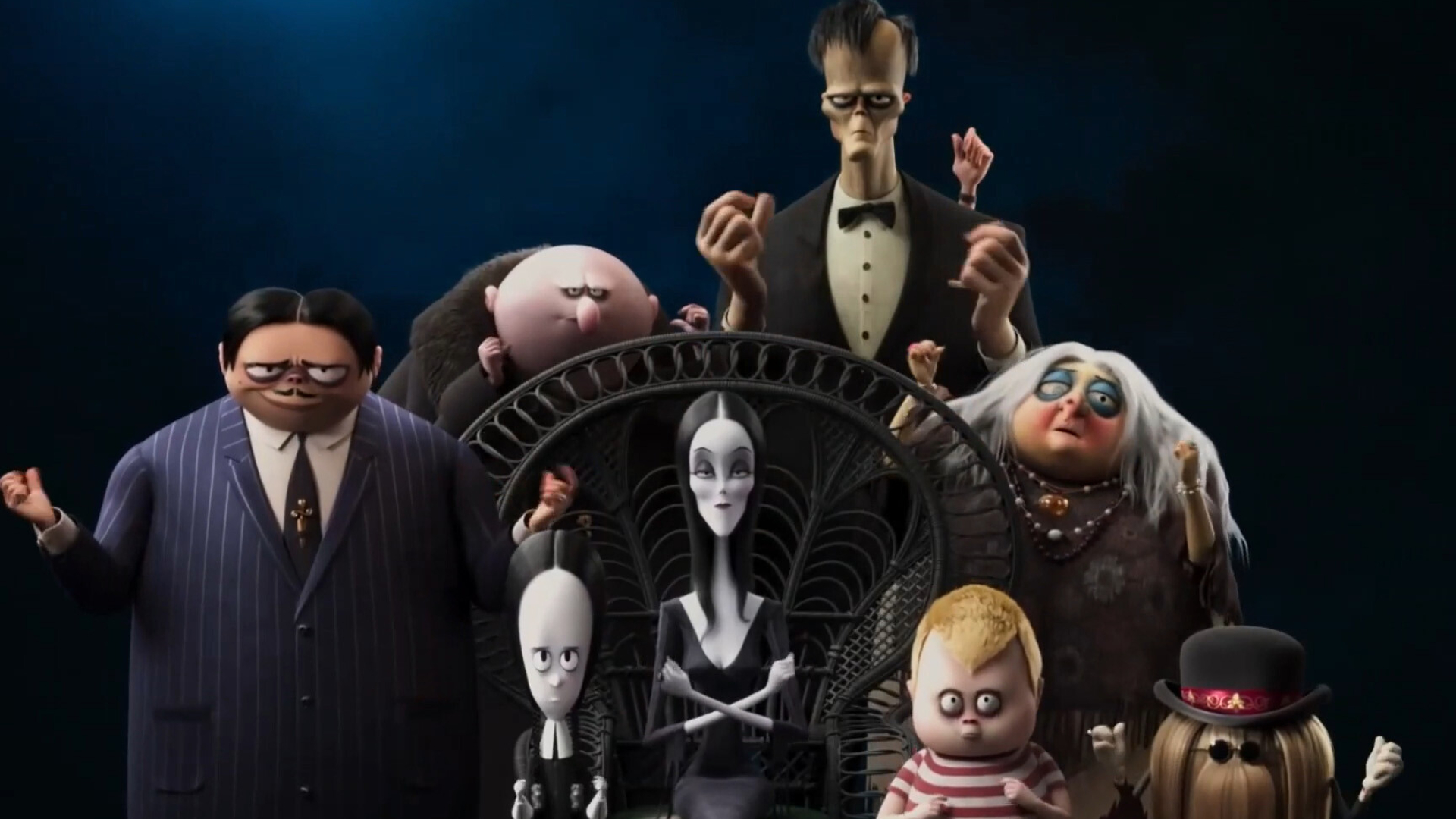 The Addams Family 2, Spooky animations, Creepy wallpapers, Mysterious sequel, 1920x1080 Full HD Desktop