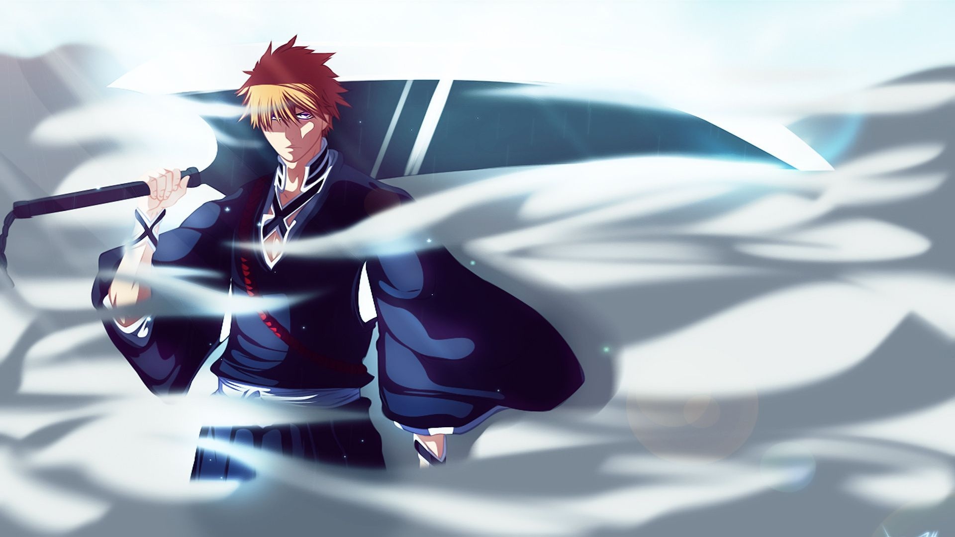 Ichigo Kurosaki, Bleach anime, Memorable characters, Artistic style, 1920x1080 Full HD Desktop