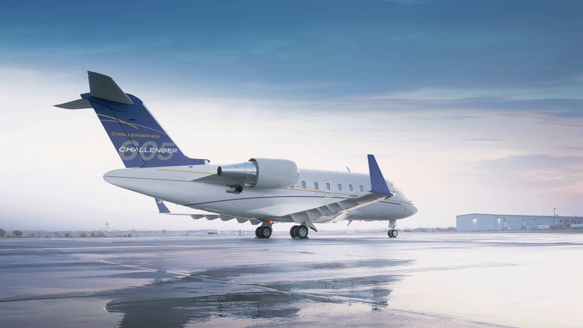 Bombardier Challenger 605, VIP Fleet, 2000x1130 HD Desktop