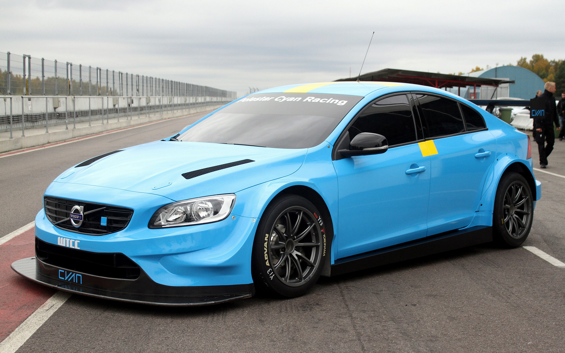 Polestar Racing, Volvo S60 Polestar, WTCC prototype, High-performance car, 1920x1200 HD Desktop