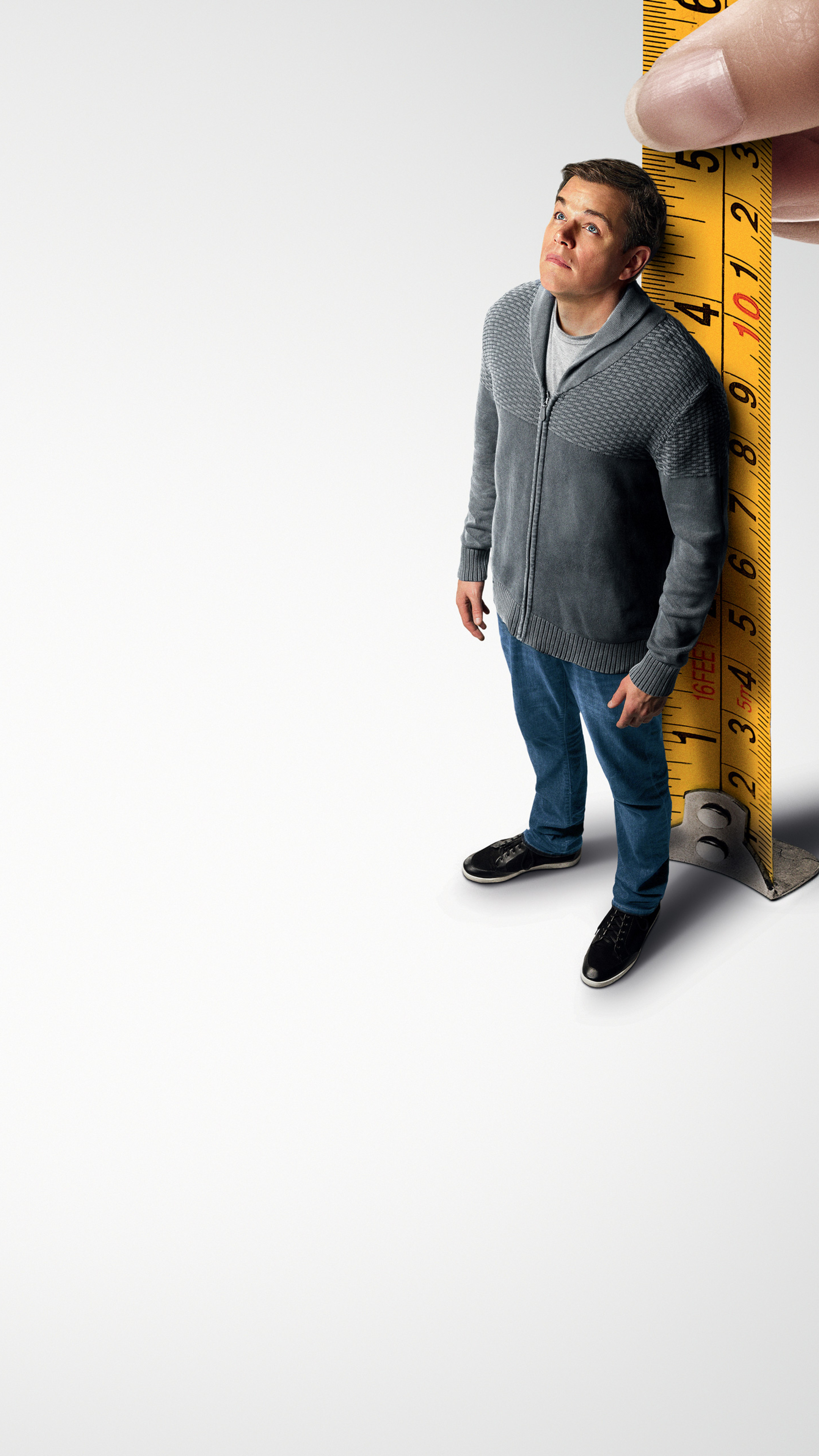 Downsizing, Sony Xperia Phone Wallpaper, Matt Damon, Comedy Film, 2160x3840 4K Phone