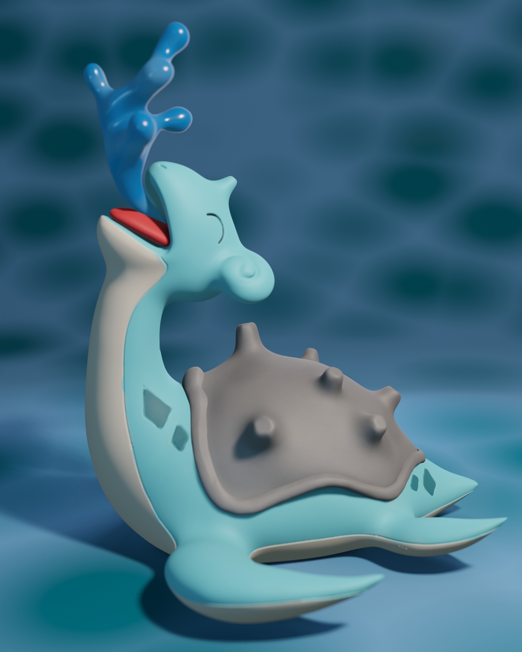 STL file, Pokmon Lapras, 3D print, Cults website, 2000x2500 HD Phone