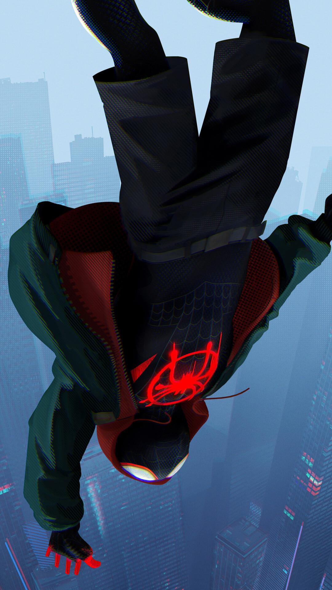 Spider-Verse adventure, Multiverse marvels, Memorable characters, Spectacular animation, 1080x1920 Full HD Phone