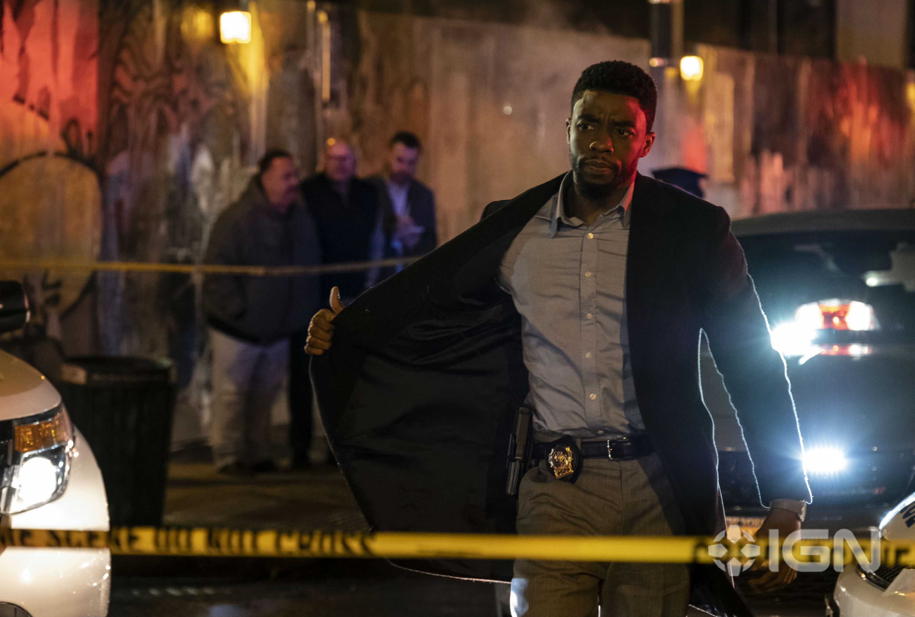 Chadwick Boseman, Russo brothers, 21 Bridges, Movie collaboration, 3000x2030 HD Desktop