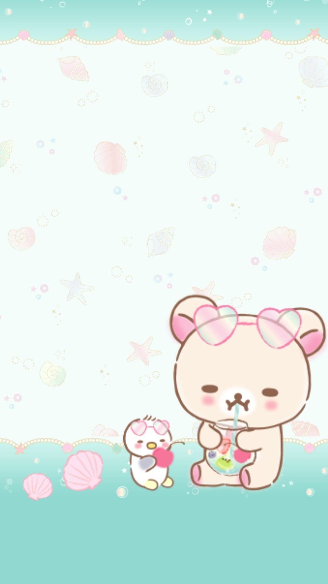 Korilakkuma Wallpaper, Rilakuma wallpapers, Cute cartoon wallpapers, 1080x1920 Full HD Phone