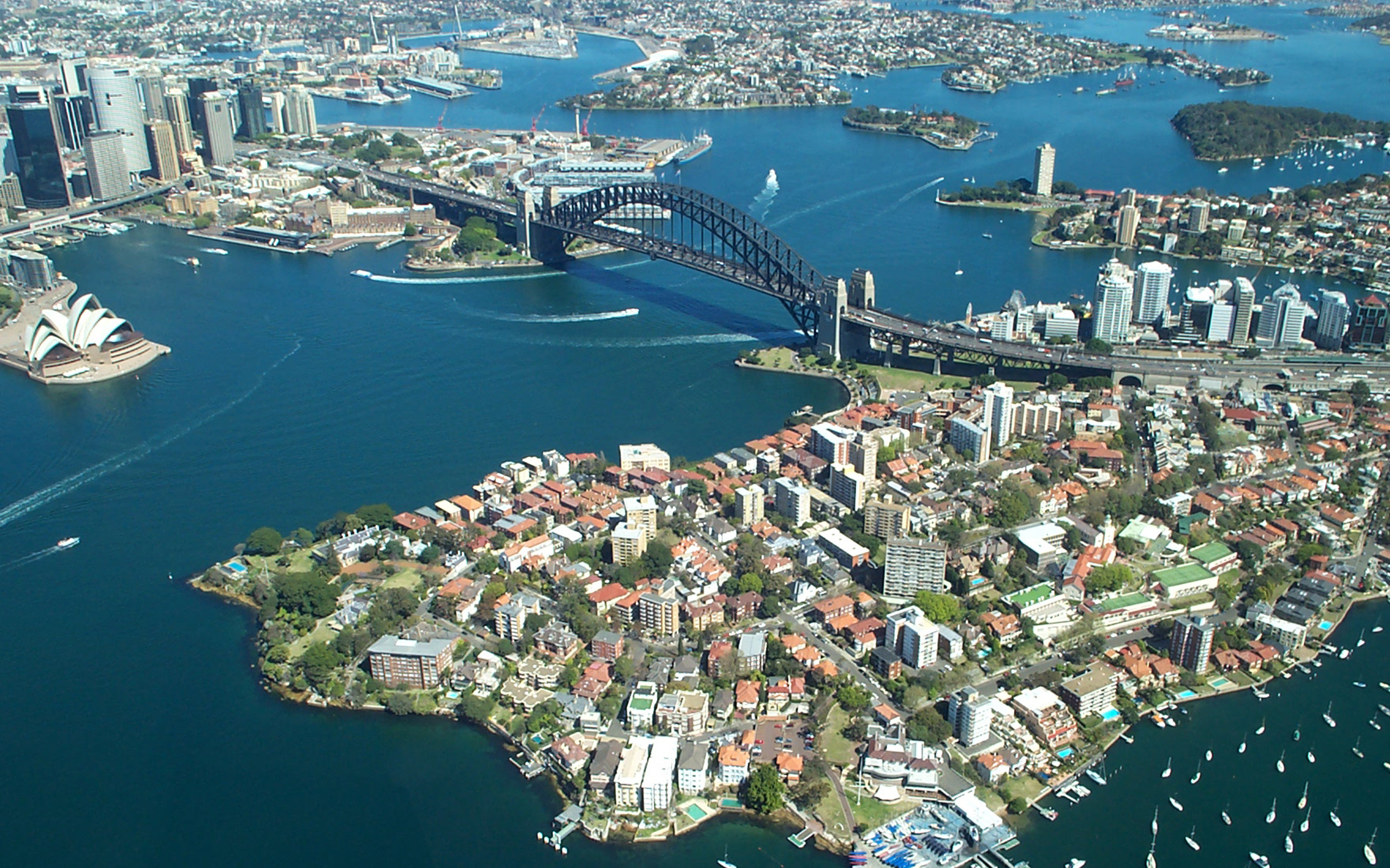 Sydney wallpapers, Roar of Opera House, Harbor vibes, Majestic backdrop, 2560x1600 HD Desktop