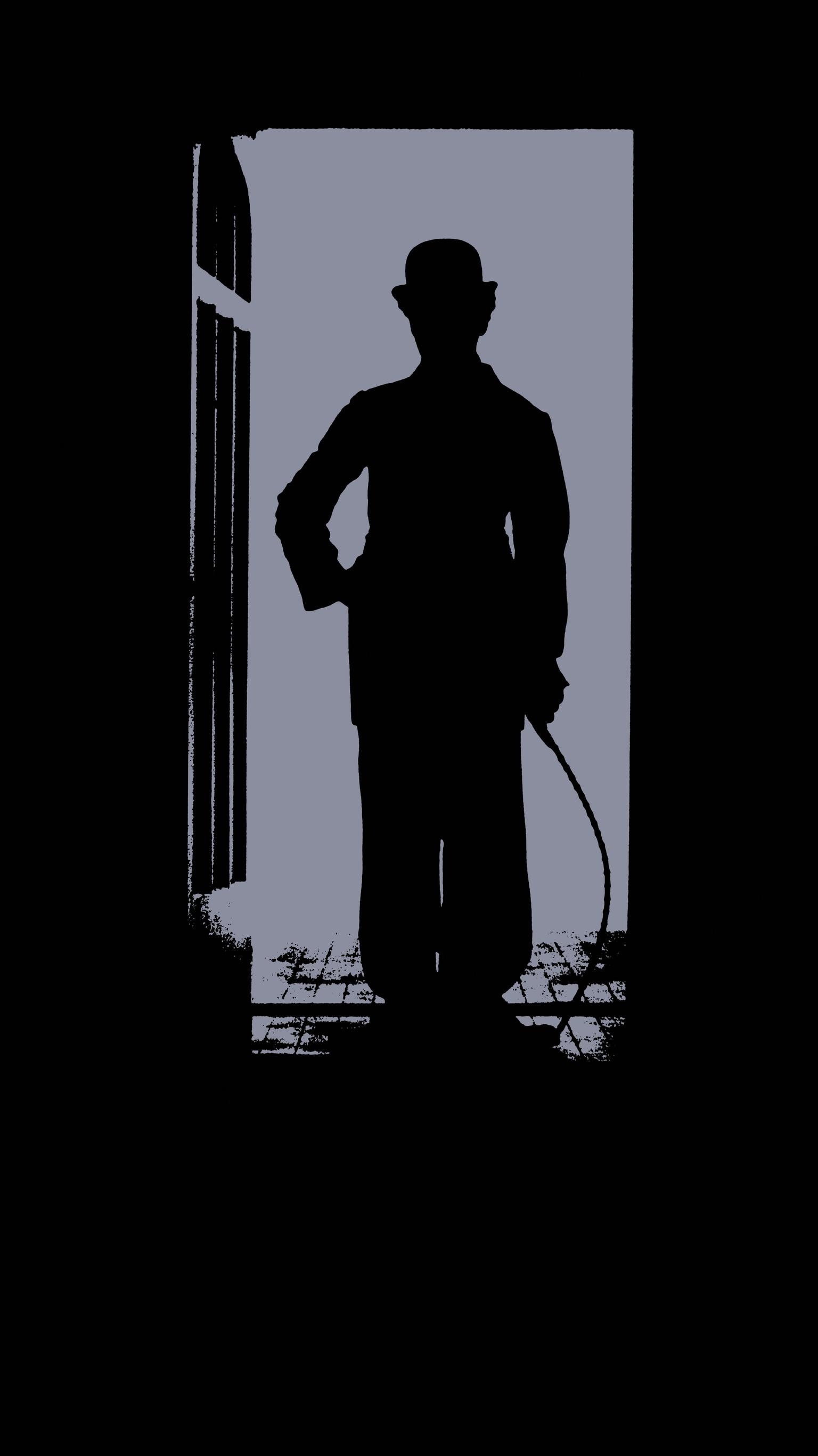 Unique wallpaper, Charlie Chaplin collection, Artistic vision, Creative design, 1540x2740 HD Phone