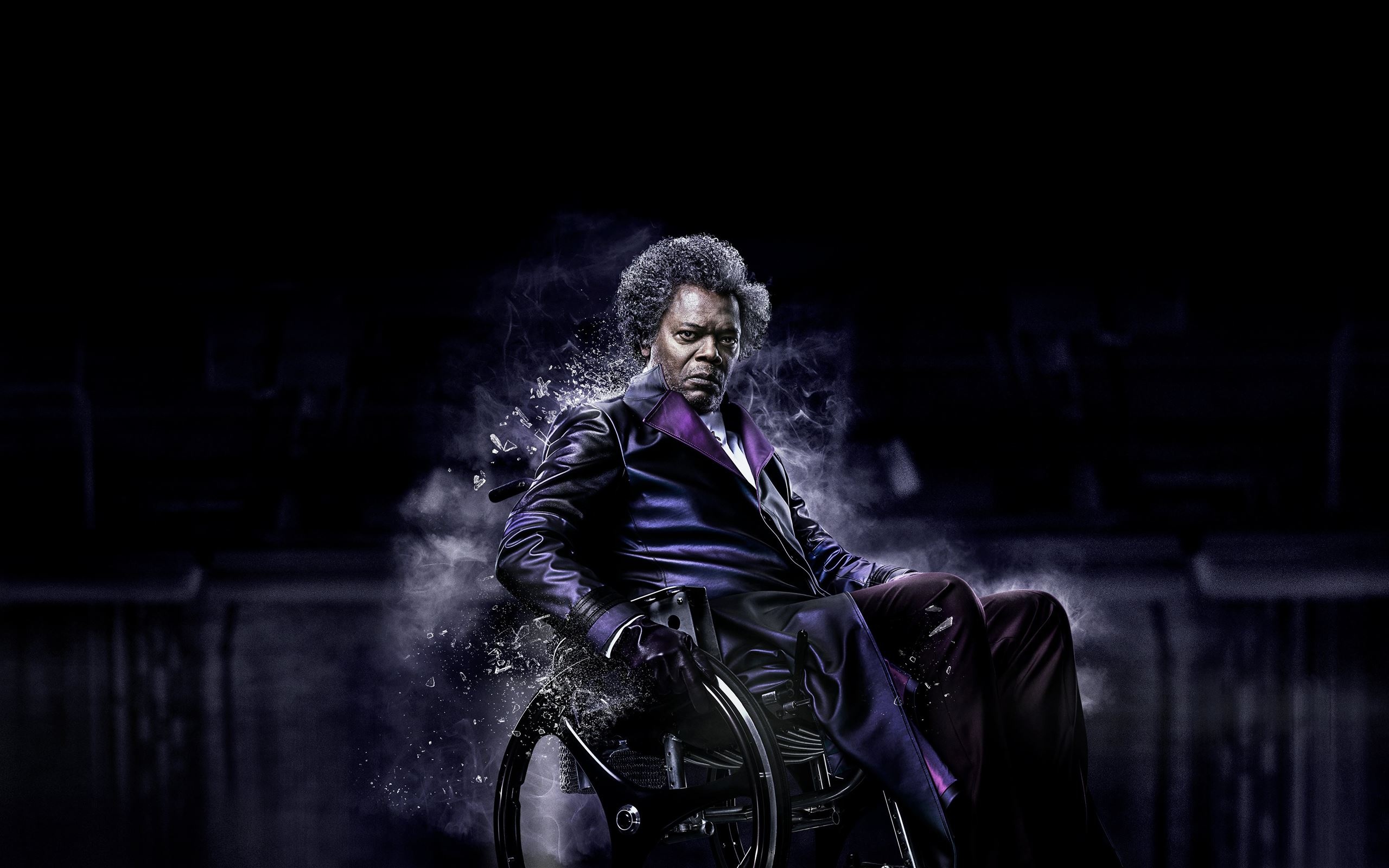 Glass, Movie posters, 2019 release, Download wallpaper, 2560x1600 HD Desktop
