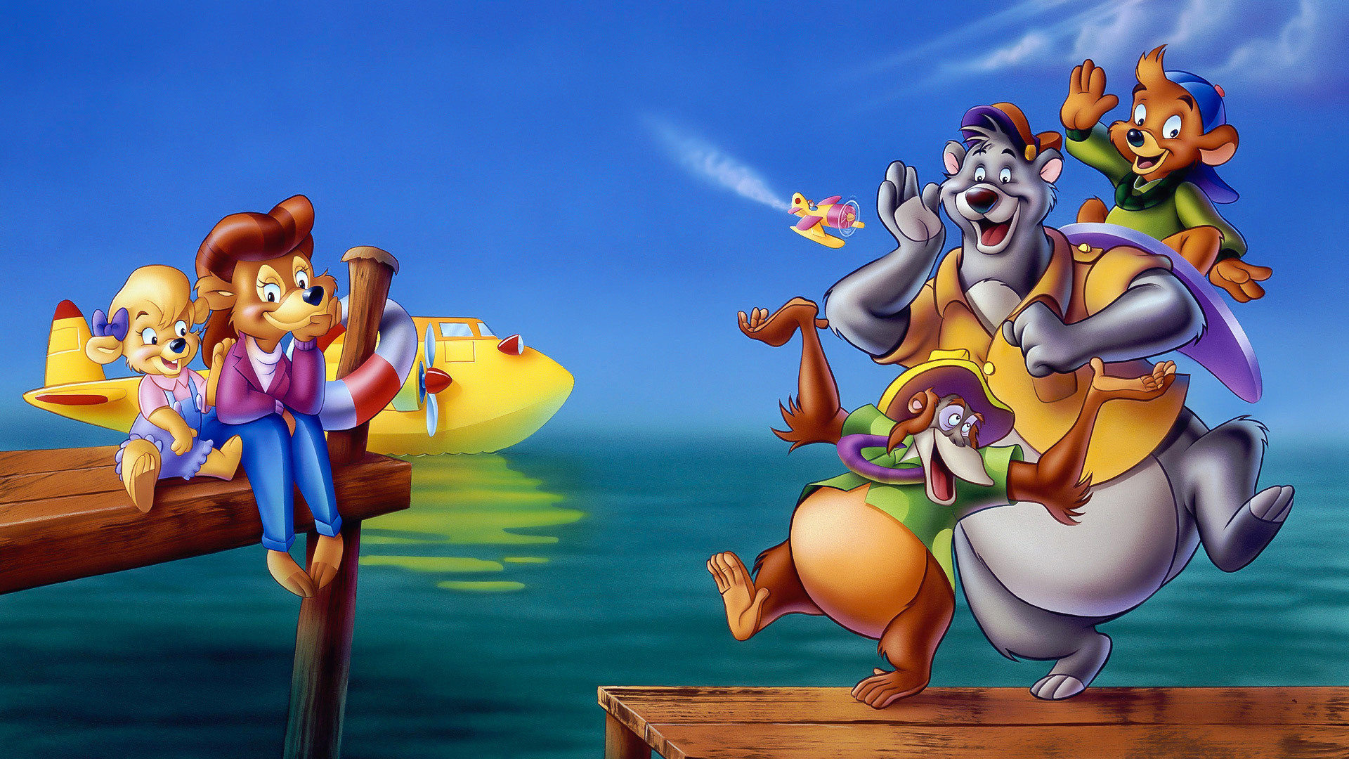 TaleSpin animation, TaleSpin TV fanart, 1920x1080 Full HD Desktop