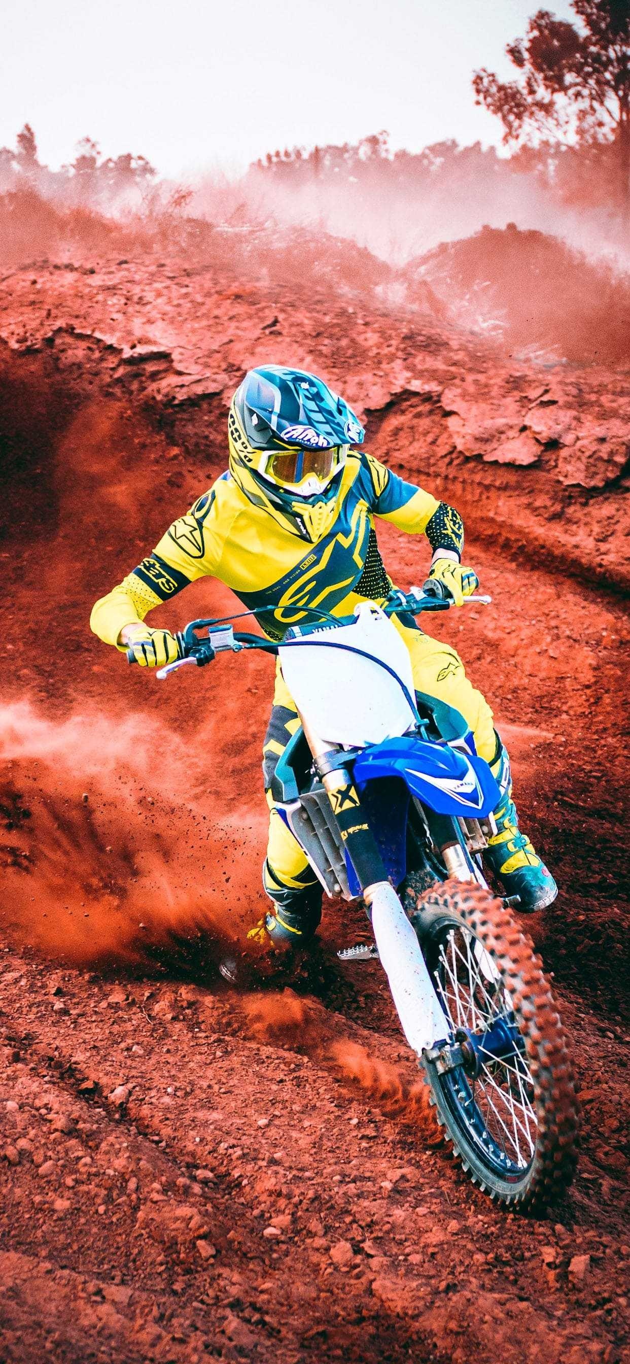 Yamaha YZ, Motocross Wallpaper, 1250x2690 HD Phone