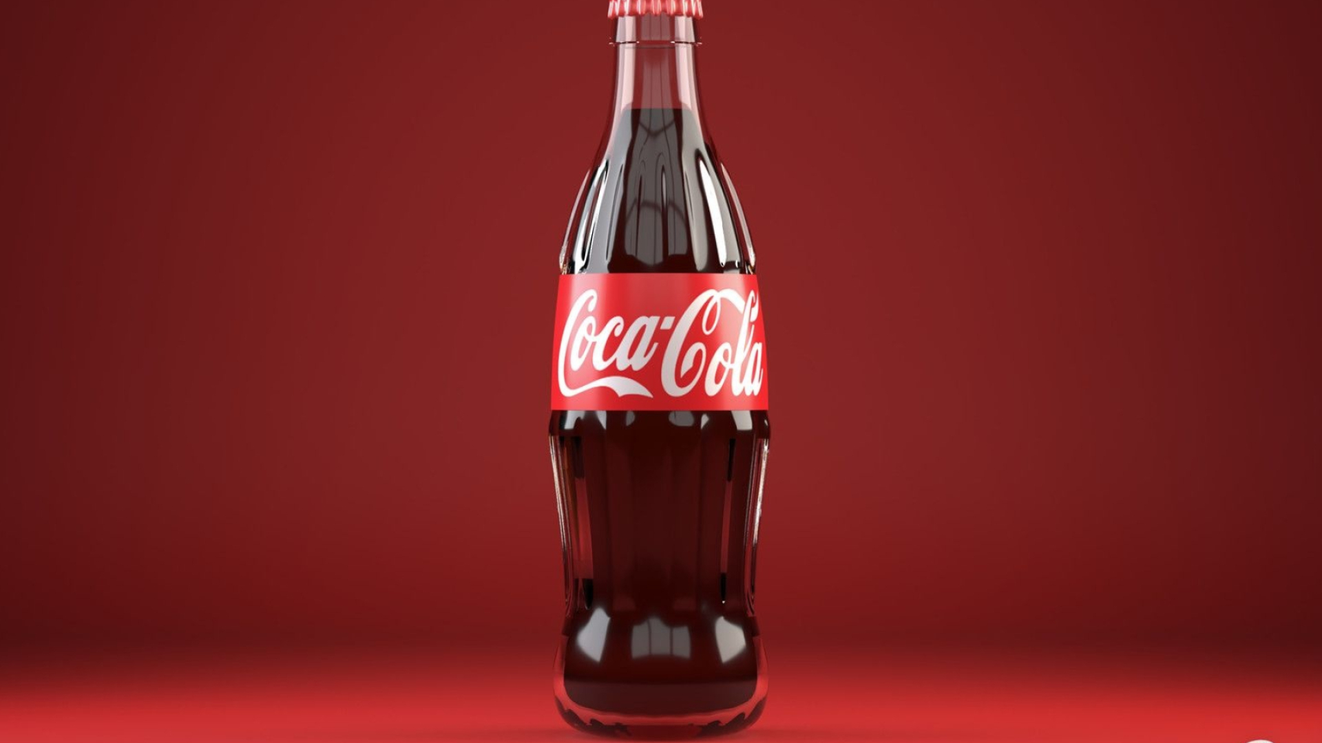 Coca-Cola, High-quality wallpapers, Clouds background, Refreshing beverage, 1920x1080 Full HD Desktop