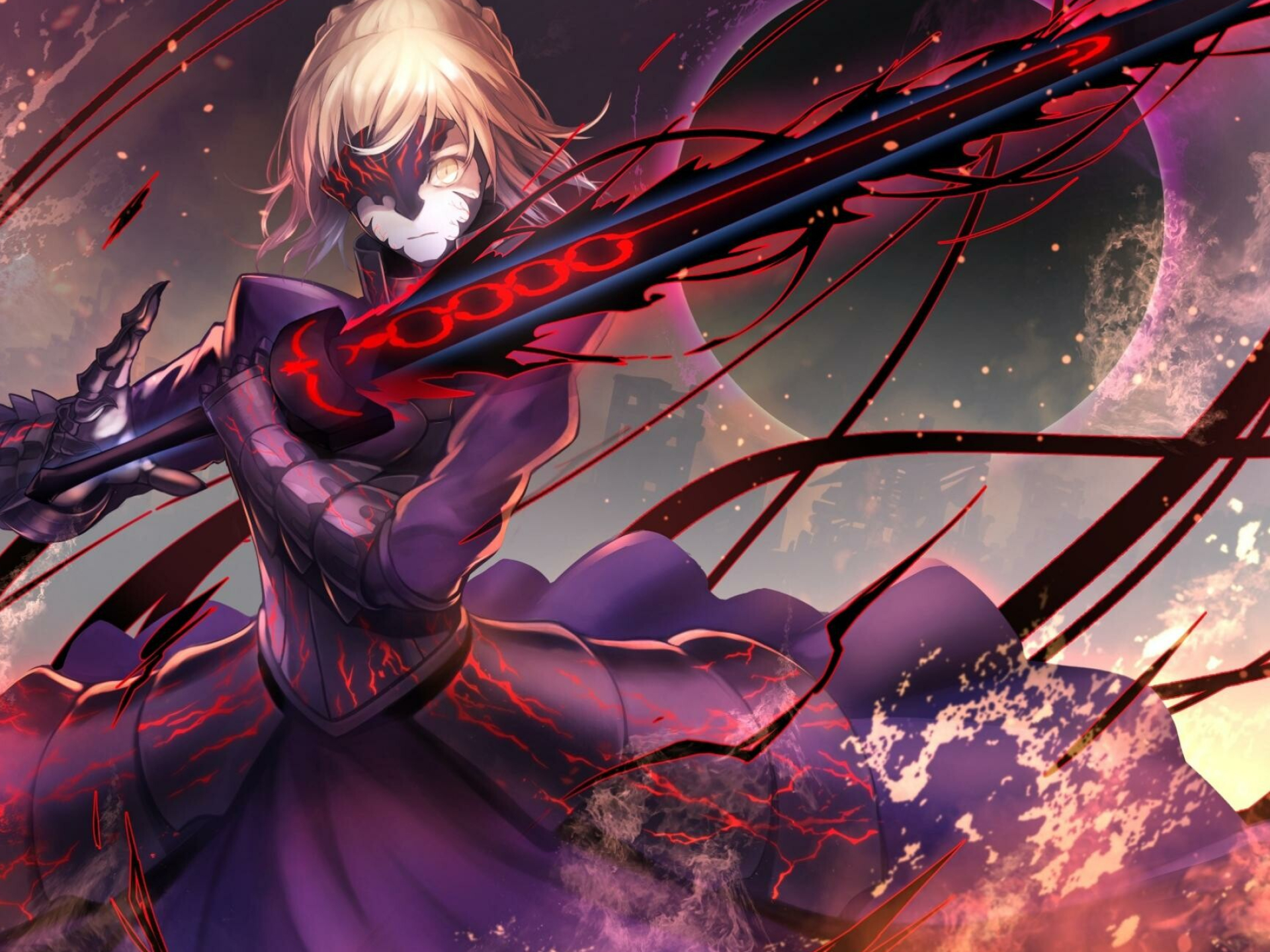 Heaven's Feel, Fate/stay night, Wallpapers collection, 1920x1440 HD Desktop