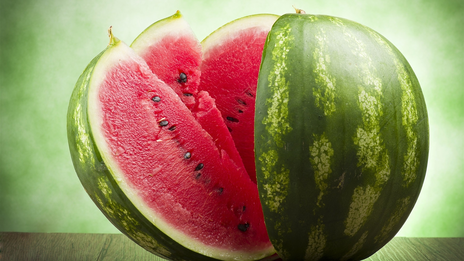 Watermelon-themed wallpapers, Vibrant designs, HD resolution, Refreshing fruit, 1920x1080 Full HD Desktop