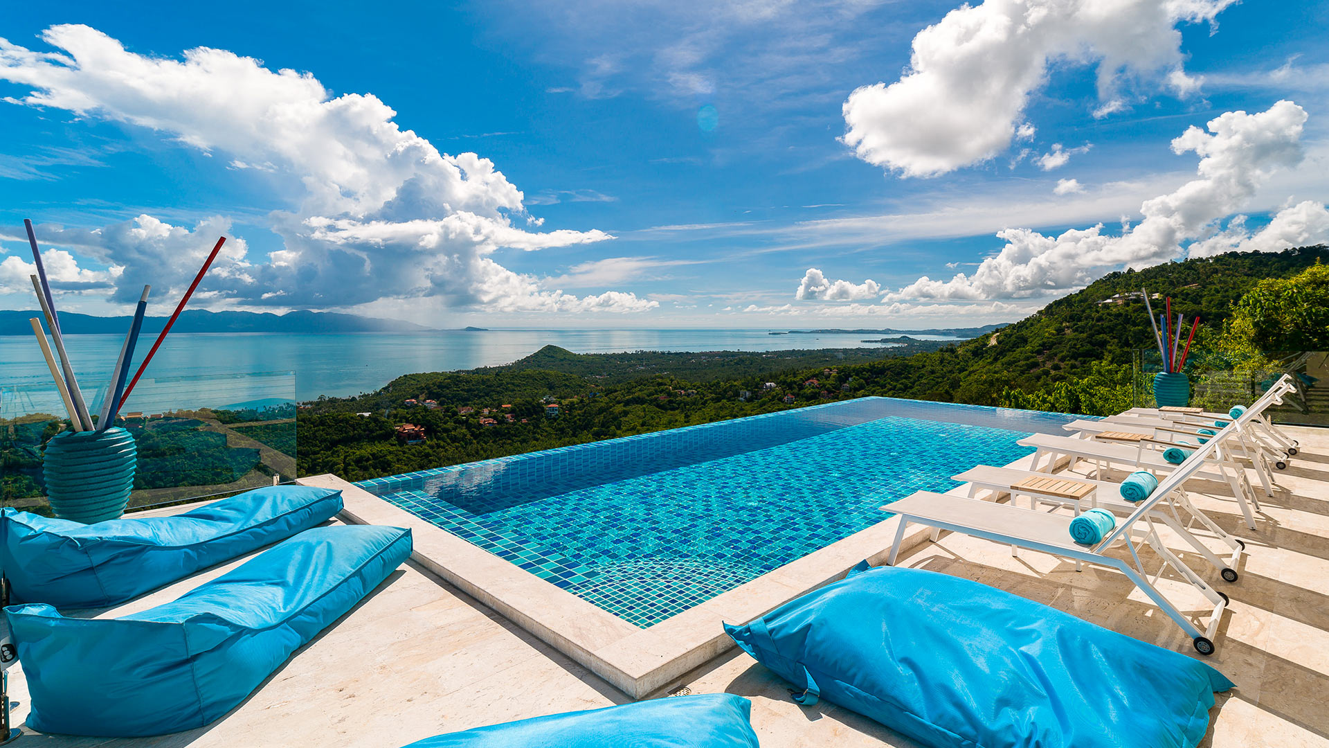 Villa Cyan, Koh Samui travels, Tropical paradise, Villa Novo, 1920x1080 Full HD Desktop