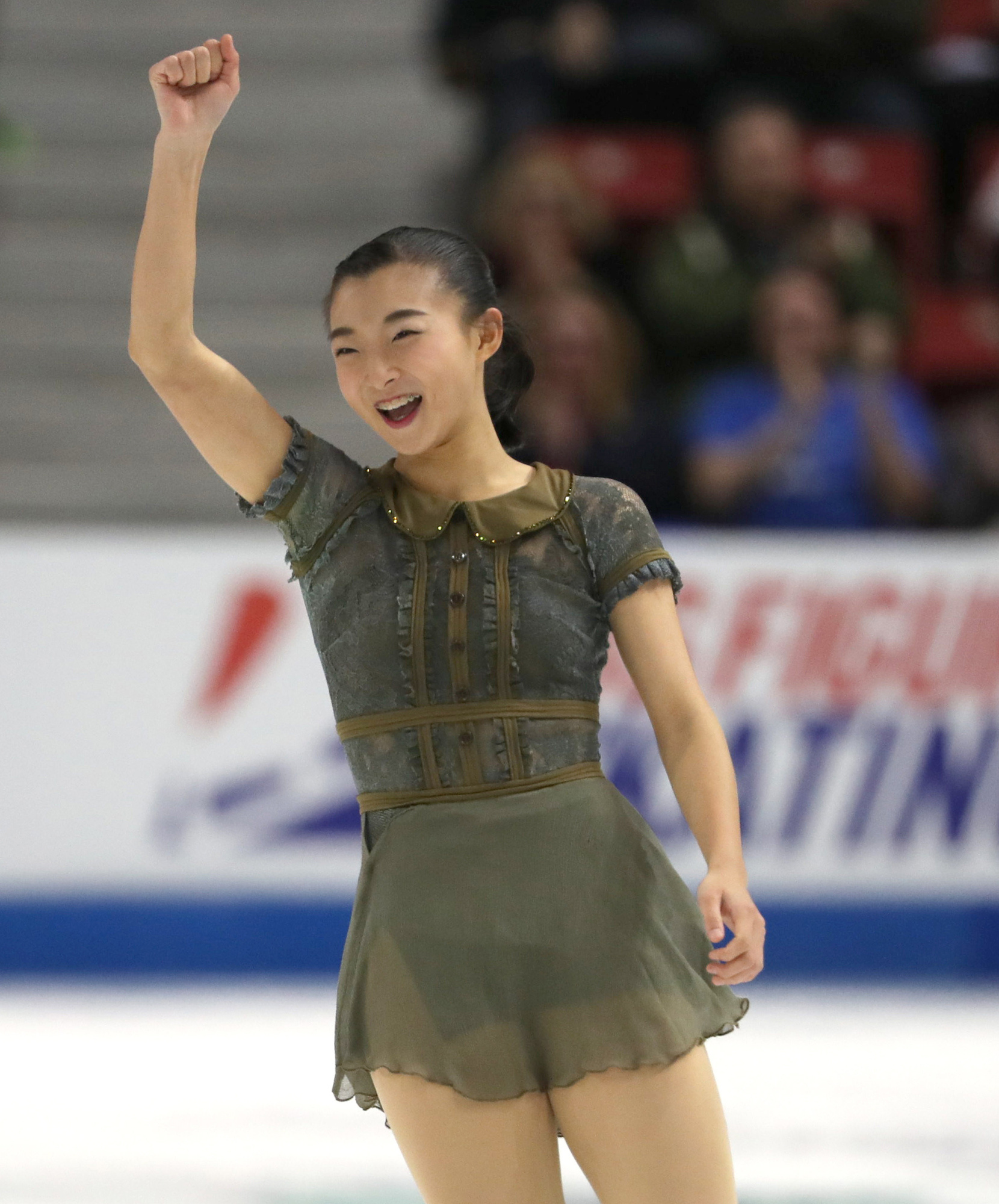 Kaori Sakamoto, Sports expert, Japanese figure skater, Skate America, 1660x2000 HD Phone