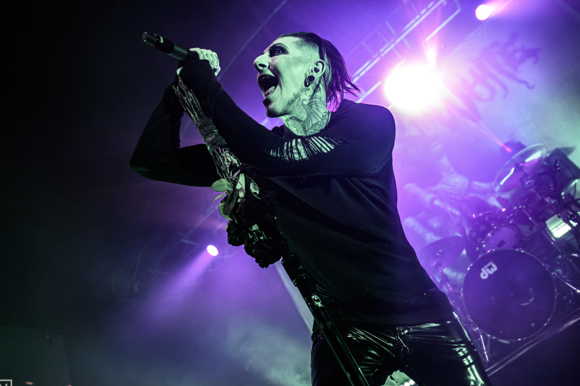 Motionless in White, Energetic live performance, Birmingham show, Distorted Sound Magazine, 2000x1340 HD Desktop