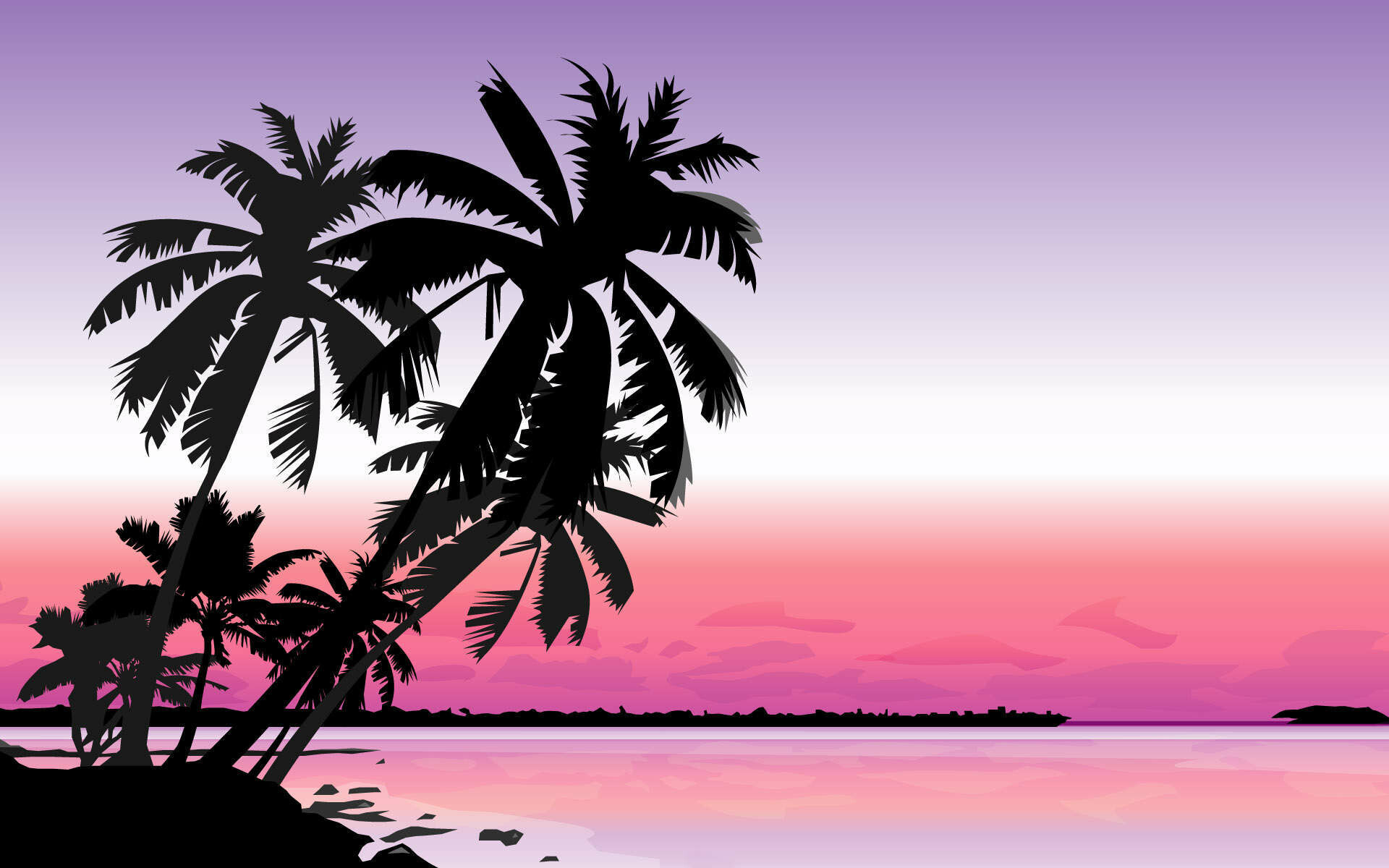 HD palm tree wallpapers, Tropical sunset beauty, Desktop paradise, Palm tree hues, 1920x1200 HD Desktop