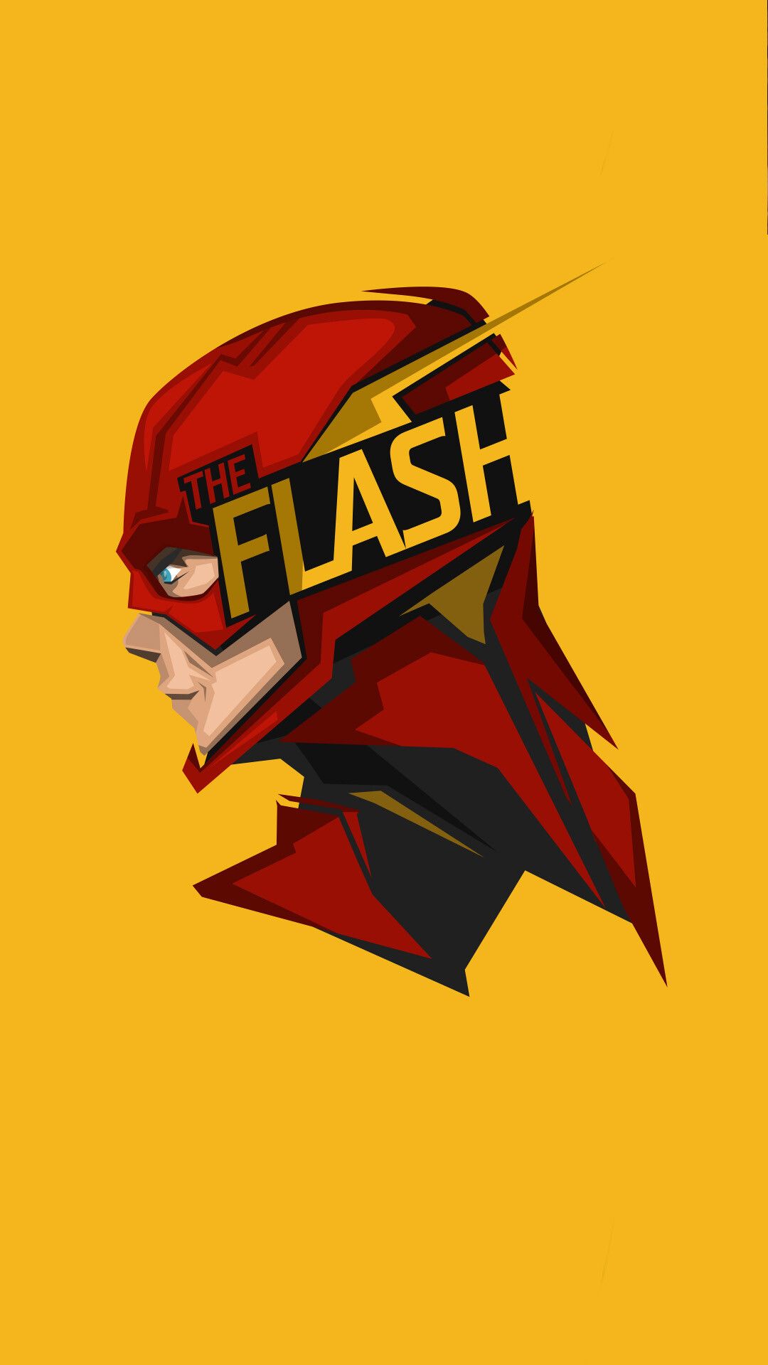 Flash movie, Minimalistic artwork, 4K Ultra HD, Mobile wallpaper, 1080x1920 Full HD Phone