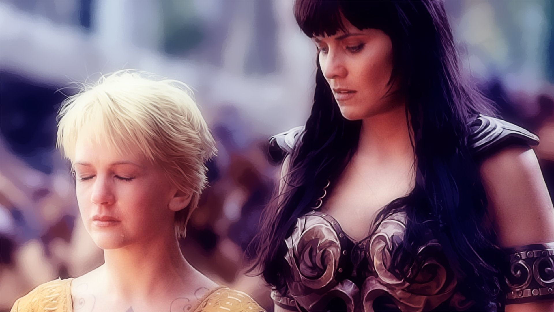 Xena and Gabrielle, TV shows, Powerful duo, Iconic characters, 1920x1080 Full HD Desktop