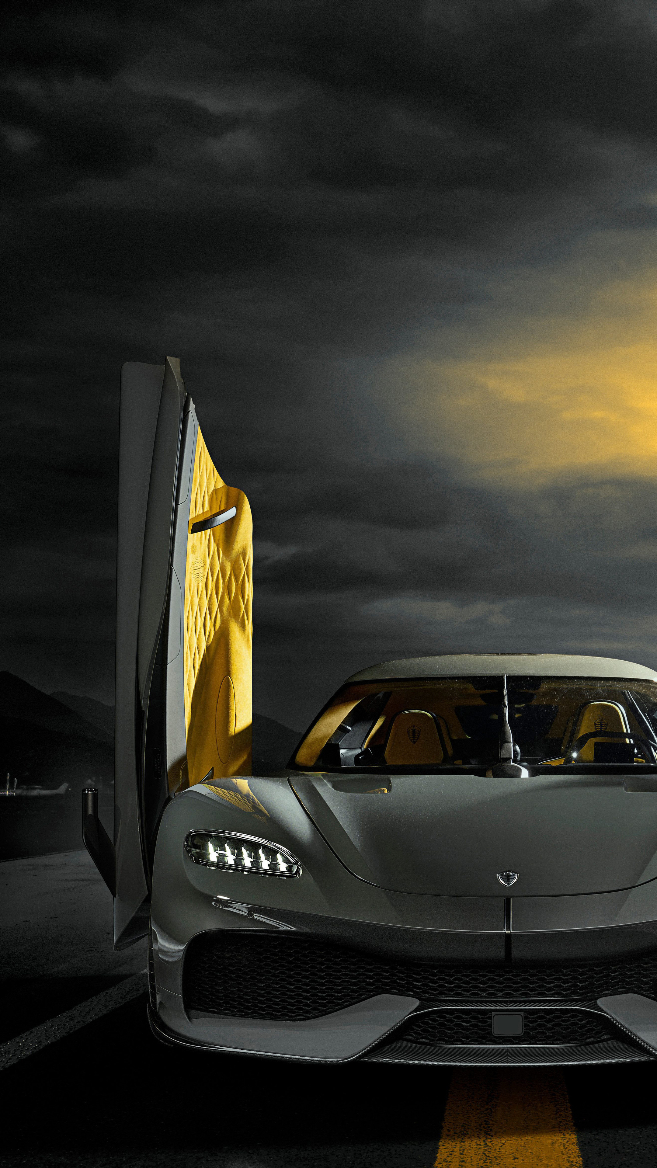 Koenigsegg Gemera, 5K wallpapers, Sony Xperia, 2160x3840 4K Phone