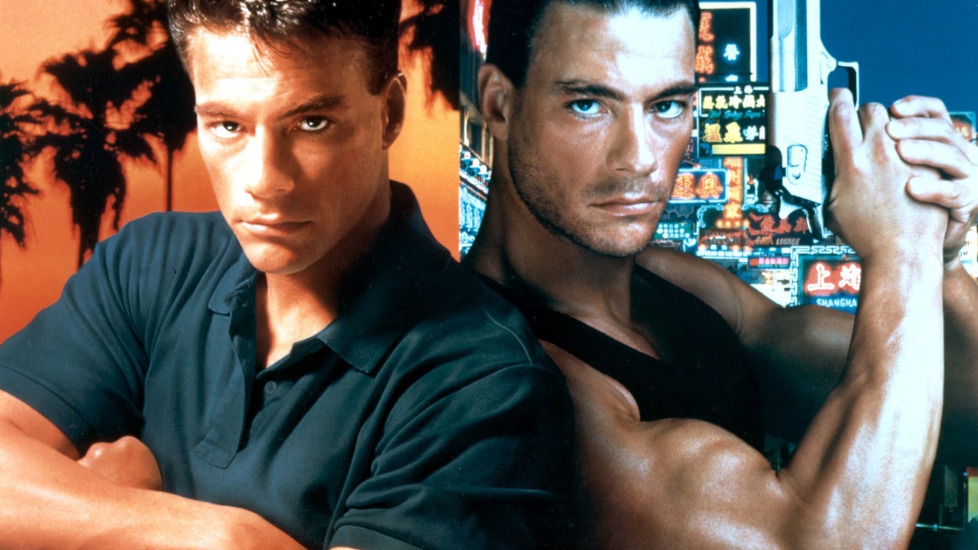 Double Impact, Comic wallpapers, Action film, 4K, 1920x1080 Full HD Desktop