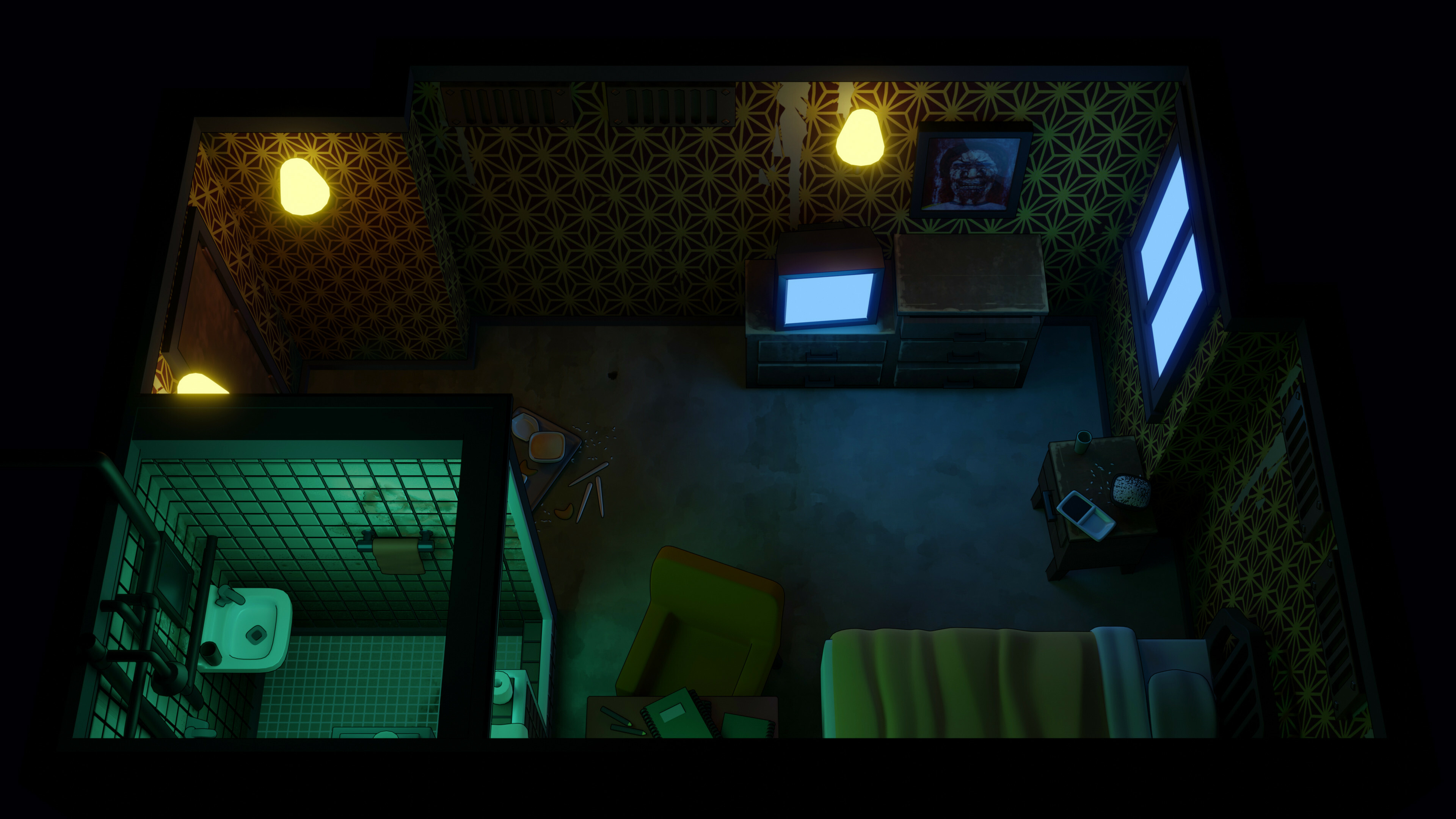 Game art 02, Artistic showcase, Creative design, Visual storytelling, 3840x2160 4K Desktop