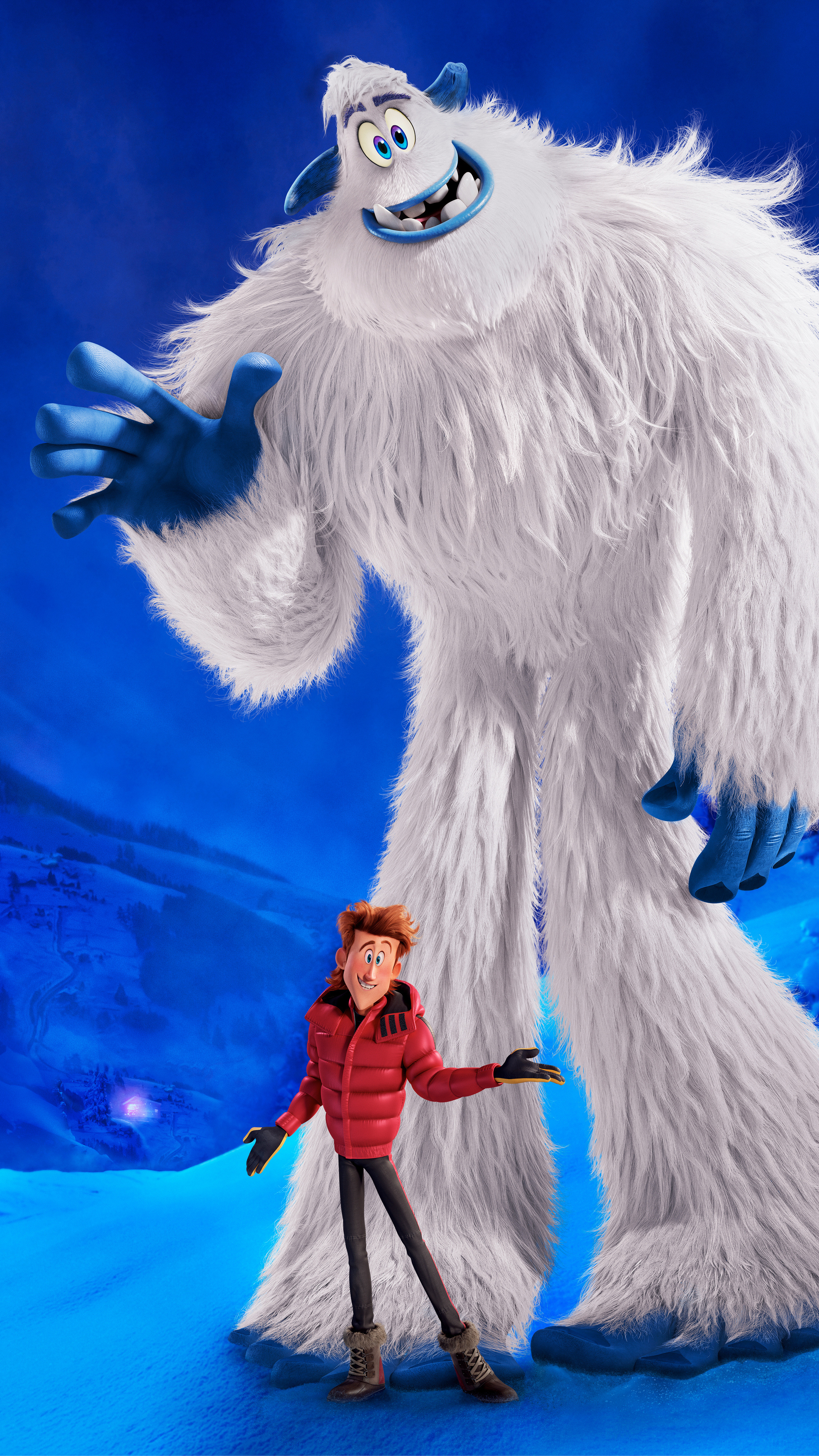 Smallfoot Animation, Sony Xperia X, 2160x3840 4K Phone