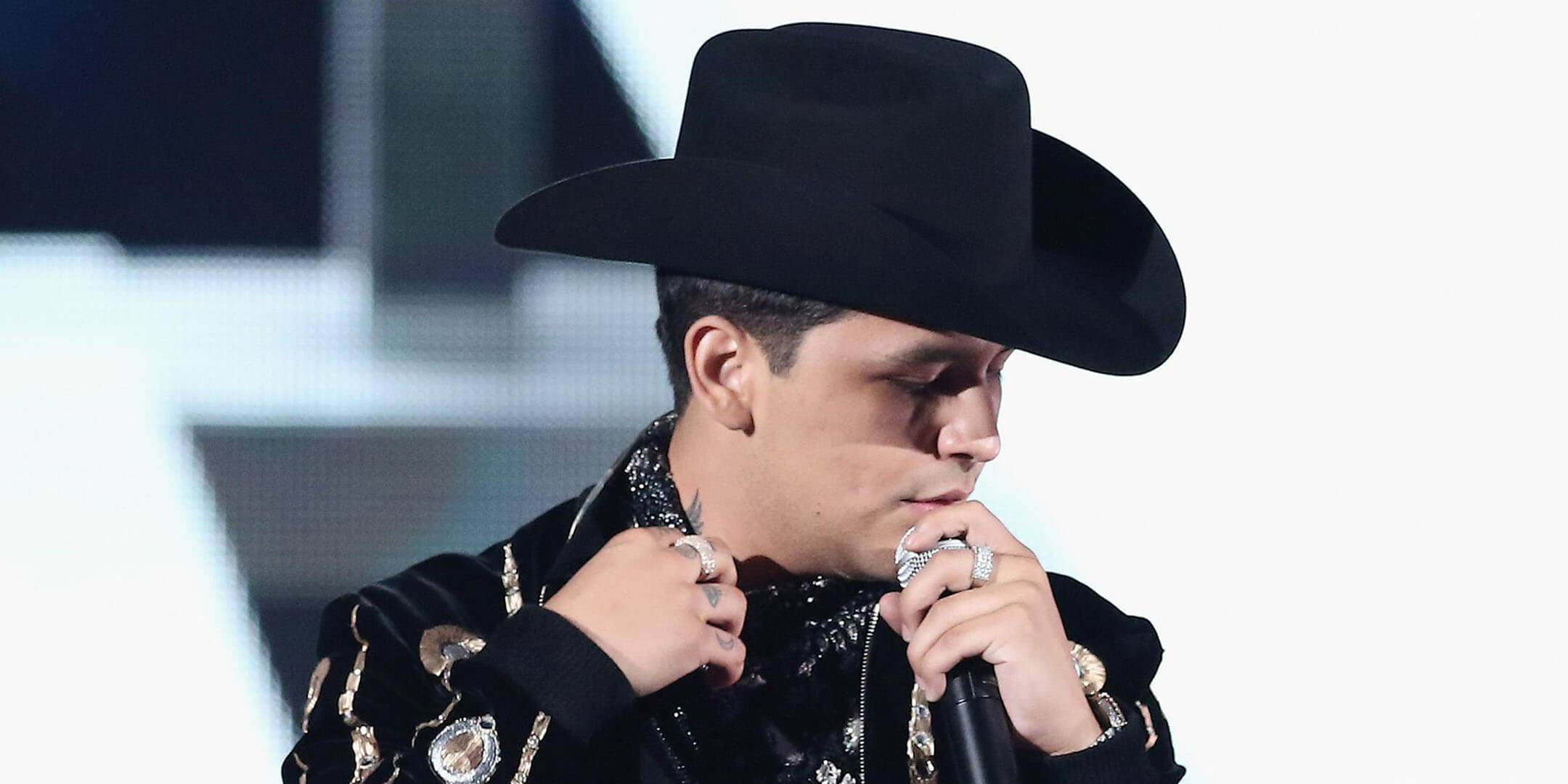 Christian Nodal, Concert tickets, 2022 Forajido Tour, Vivid Seats, 2160x1080 Dual Screen Desktop