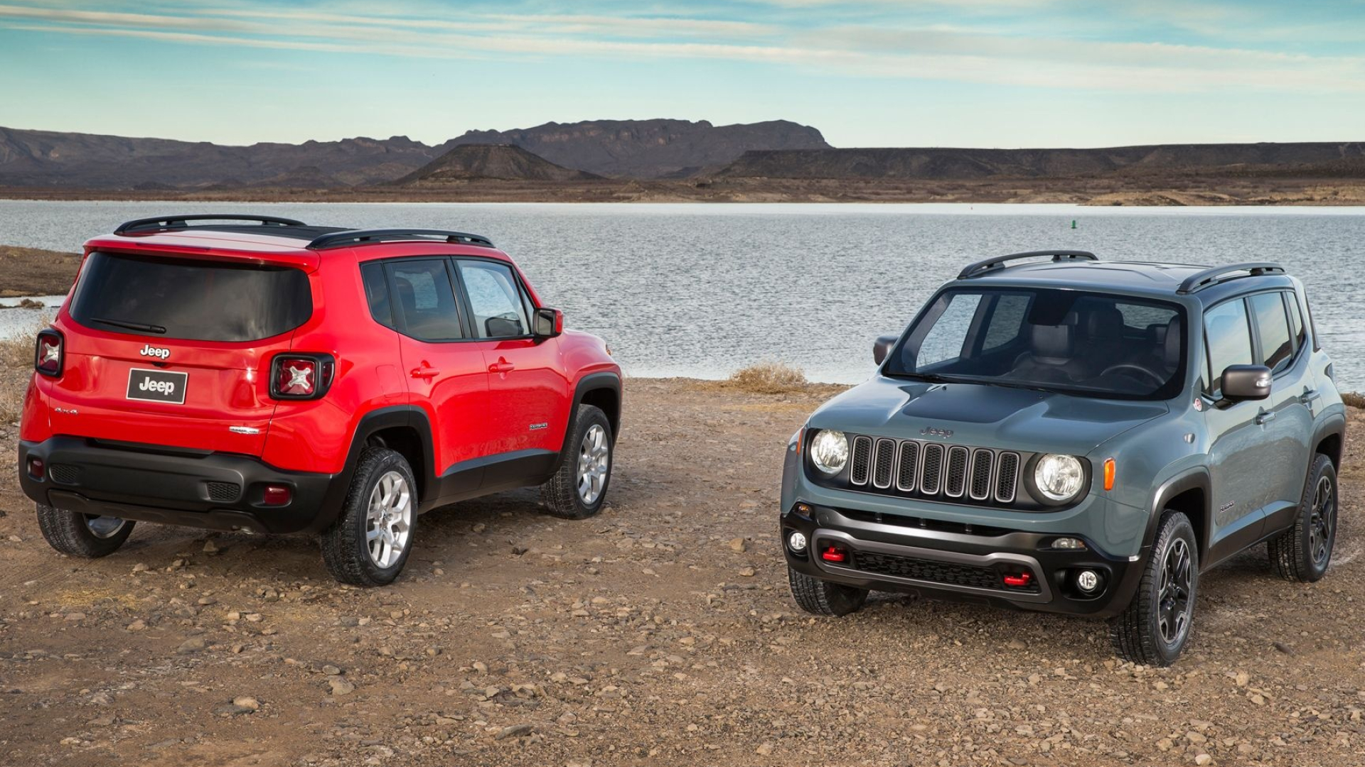 Jeep Renegade, Compact SUV, Adventure-ready, Urban exploration, 1920x1080 Full HD Desktop