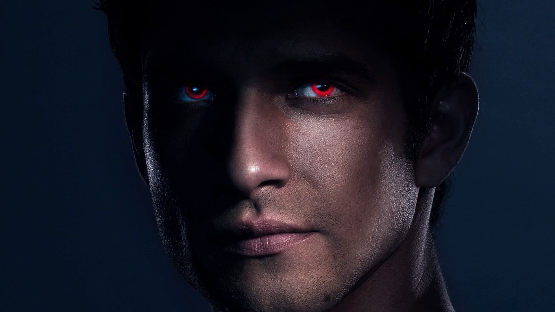 Teen Wolf actor, Intense gaze, MTV series character, Tyler Posey's portrayal, 1920x1080 Full HD Desktop