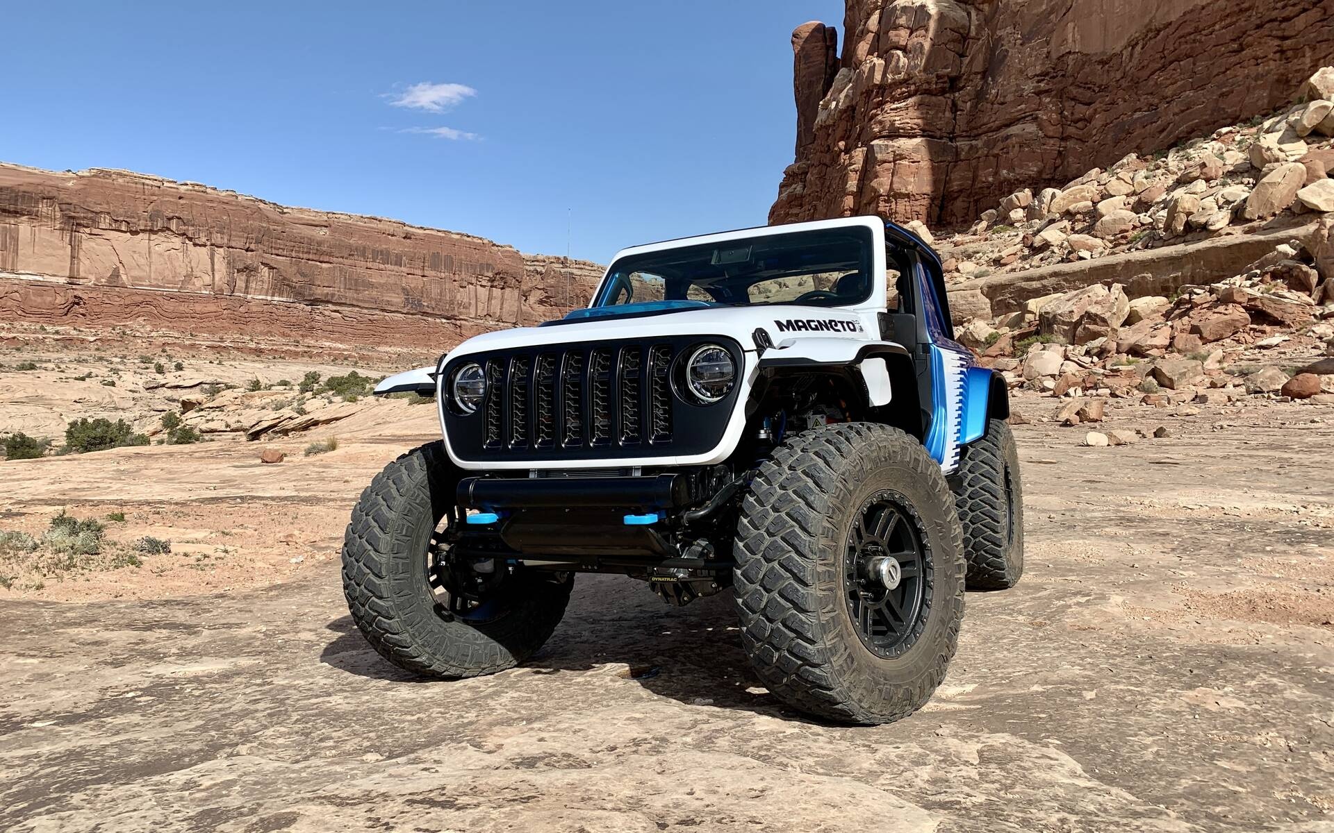 Jeep Magneto, Electric vehicle, Moab adventure, 1920x1200 HD Desktop