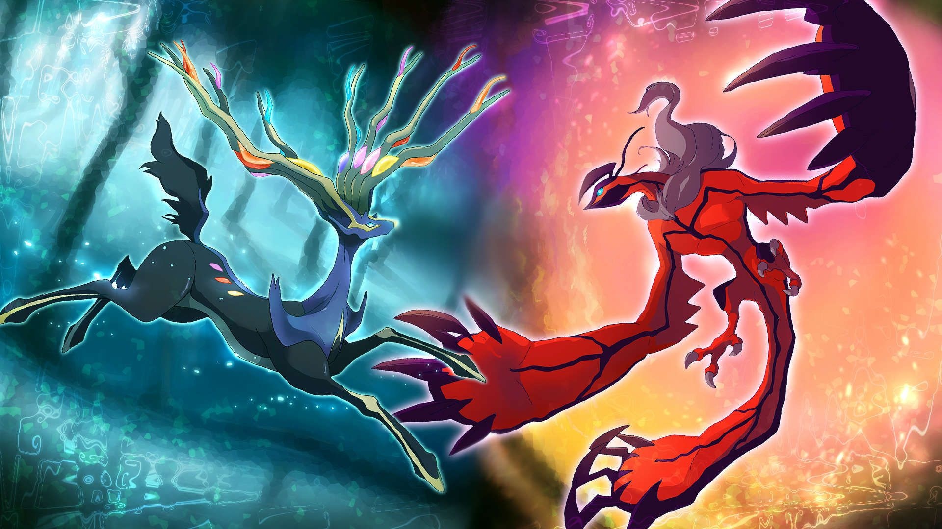 Legendary Pokmon, Mythical creatures, Powerful guardians, Epic battles, 1920x1080 Full HD Desktop