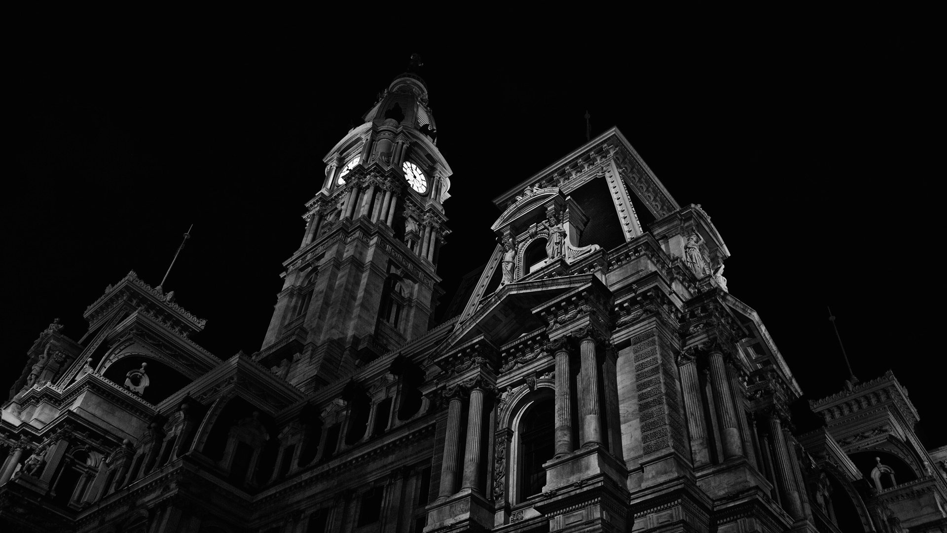 Philadelphia City Hall, Civic architecture, Philly wallpaper, Pennsylvania travels, 1920x1080 Full HD Desktop