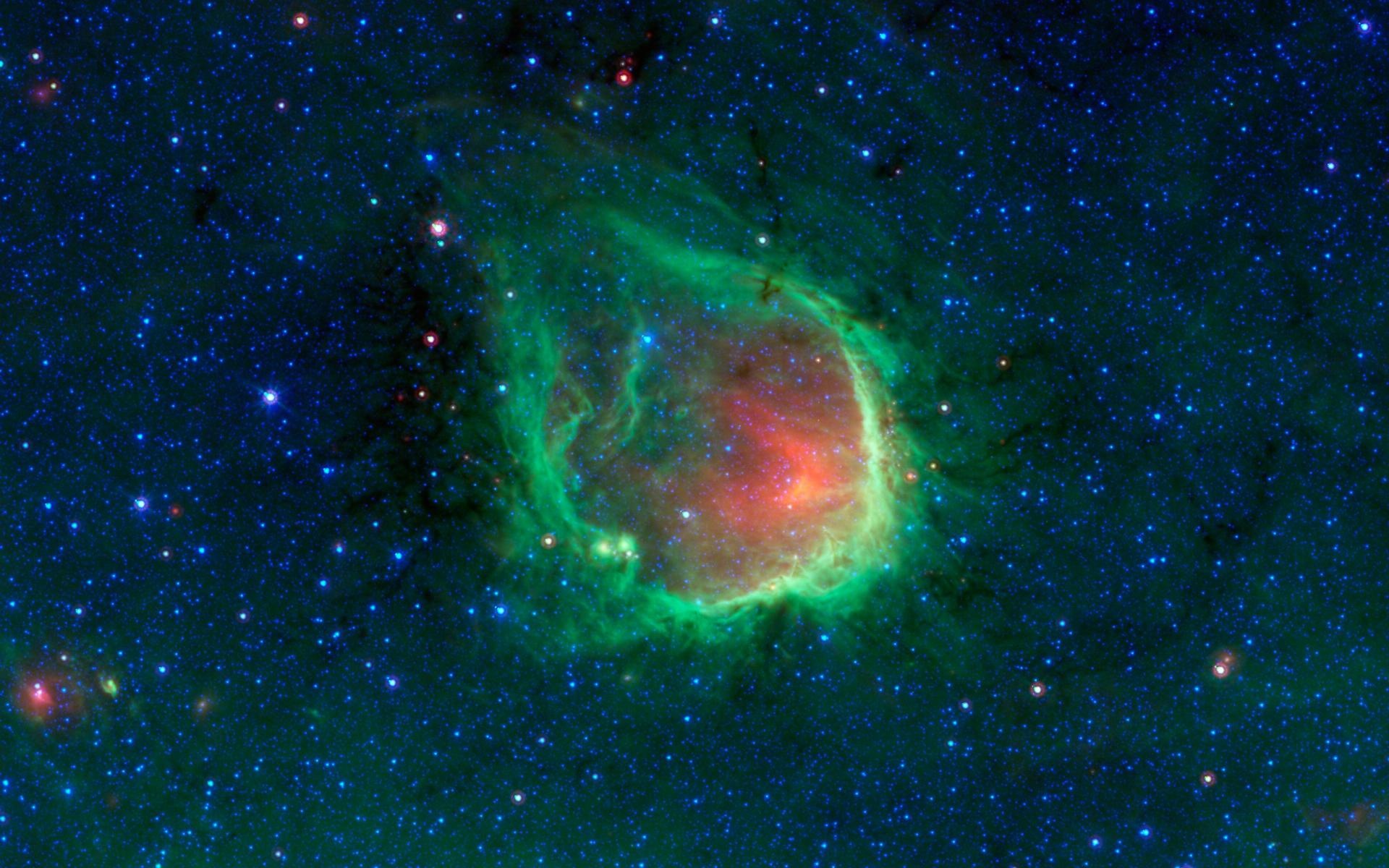 The Helix Nebula, Green Nebula Wallpaper, 1920x1200 HD Desktop