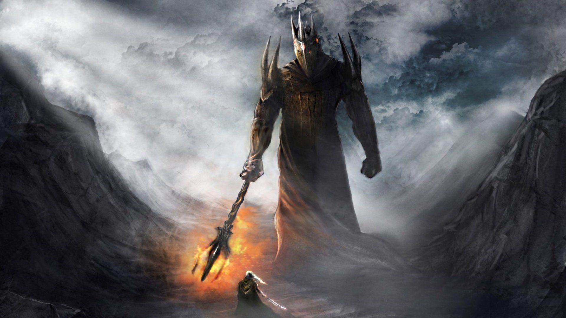 Necromancer, Sauron, Dark lord, Fantasy world, 1920x1080 Full HD Desktop