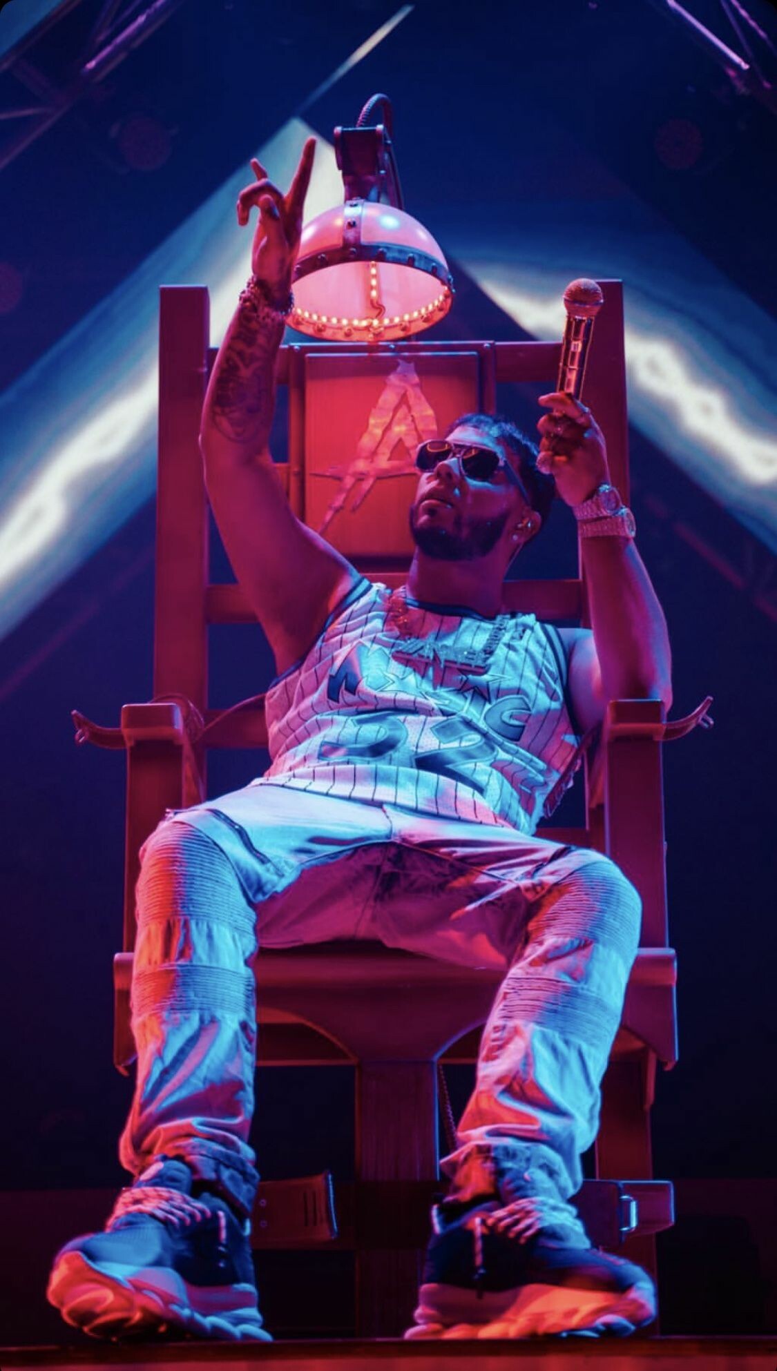 Anuel AA, Latin artist, Baby daddy, Reggaeton, 1130x1990 HD Phone