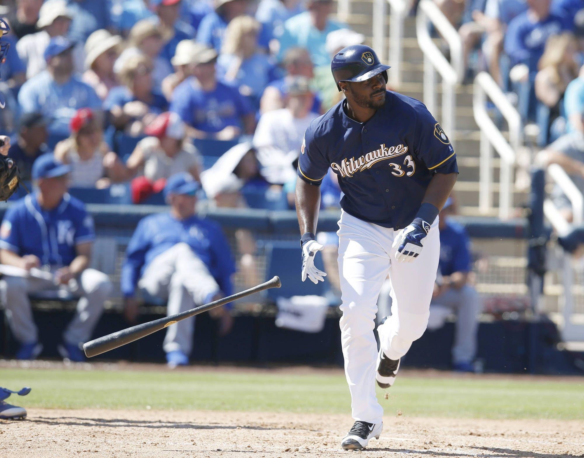 Chris Carter, Milwaukee Brewers Wallpaper, 2000x1570 HD Desktop