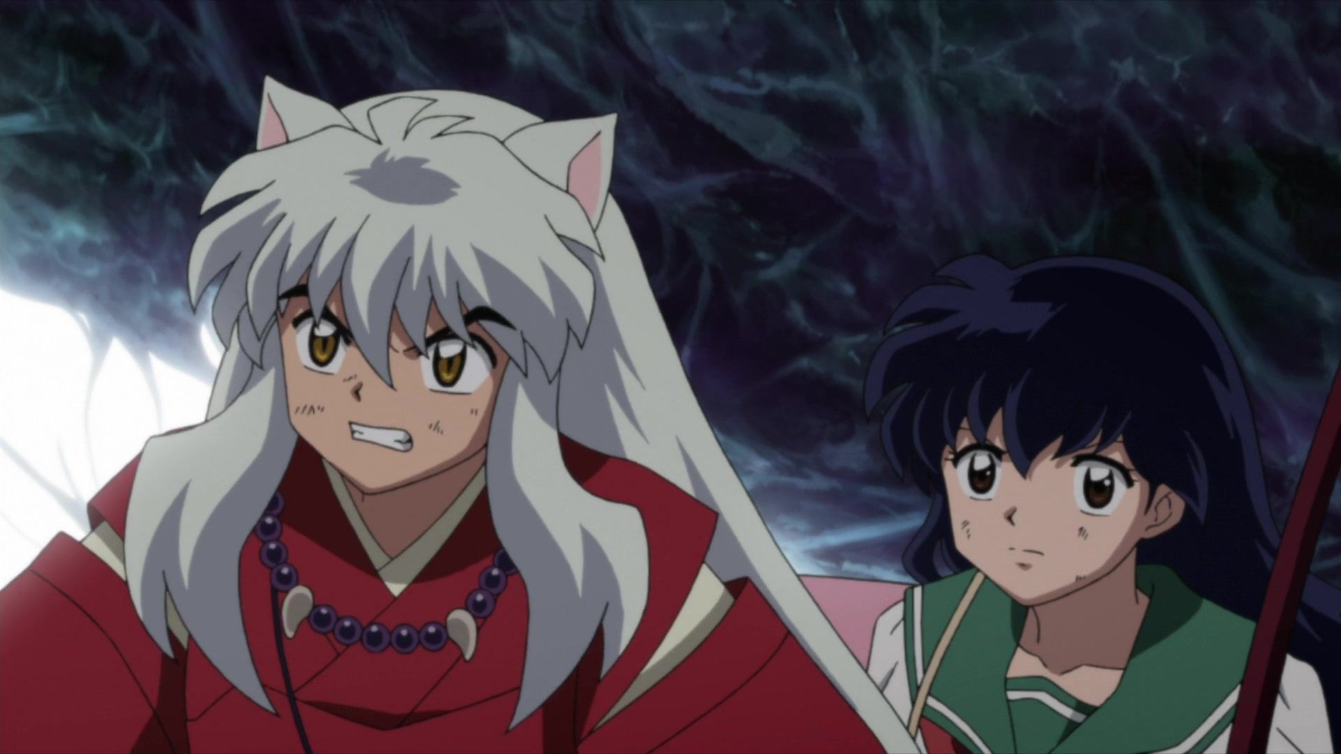 InuYasha and Kagome, InuKag moments, InuYasha fan art, Kagome Higurashi, 1920x1080 Full HD Desktop