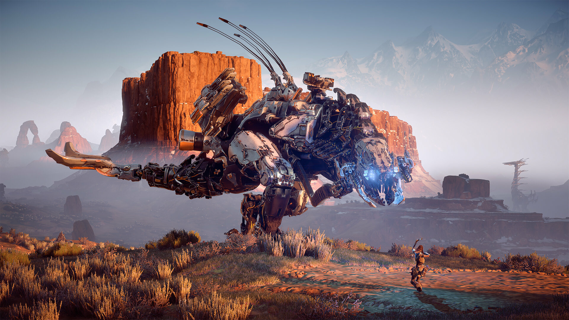 Thunderjaw, Horizon Zero Dawn Wallpaper, 1920x1080 Full HD Desktop